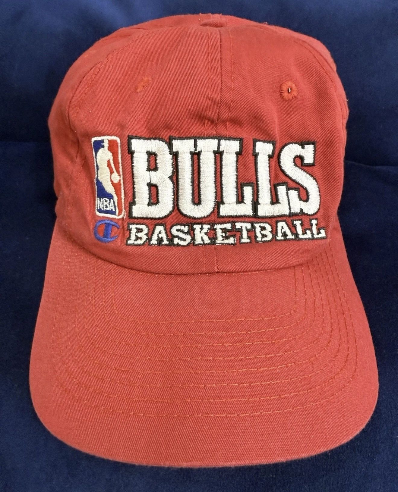 Champion Vtg 1990's Champion Chicago Bulls Basketball Snapback NBA Size ONE SIZE - 1 Thumbnail