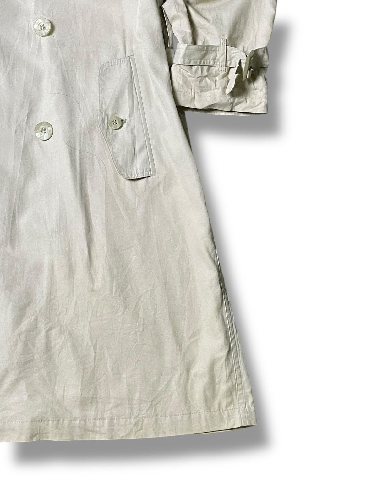 Designer × Japanese Brand × Vintage Daks Double Breasted Long Trenchcoat (54) Size US S / EU 44-46 / 1 - 8 Thumbnail