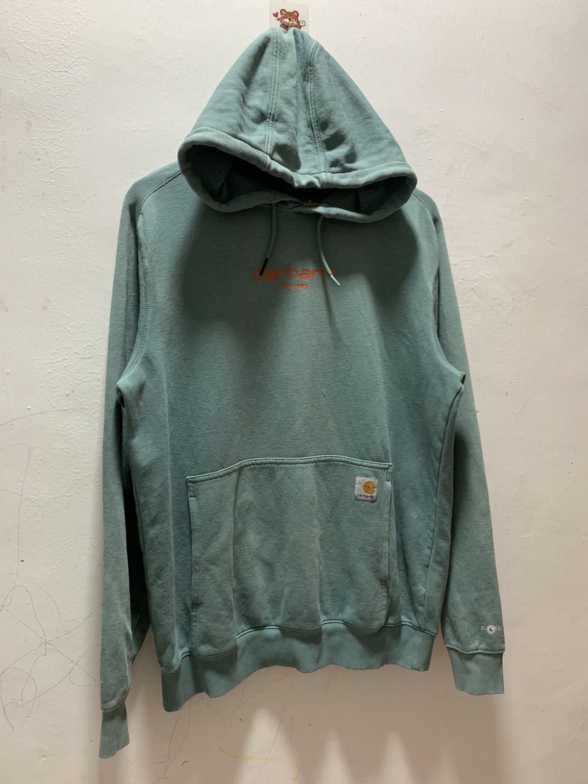 Carhartt Carhartt Force Sun Faded Hoodie Medium Size US M / EU 48-50 / 2 - 5 Thumbnail