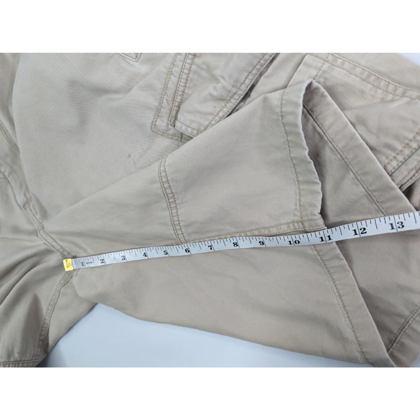 Old Navy Old Navy Surplus Shorts Cargo Men's 40 Beige Cotton Baggy Work Utility Y2K Military Pocket Cargo Short Beige Men Size US 40 / EU 56 - 7 Thumbnail