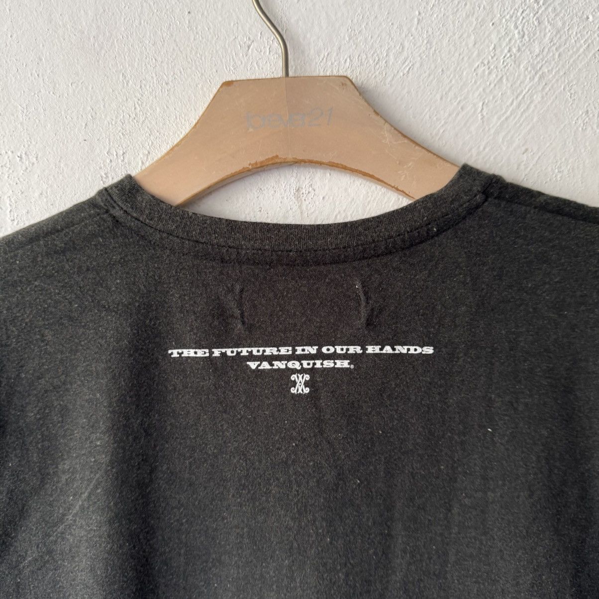 Japanese Brand Vanquish “Anarchism” V-neck Shirt Size US L / EU 52-54 / 3 - 10 Thumbnail