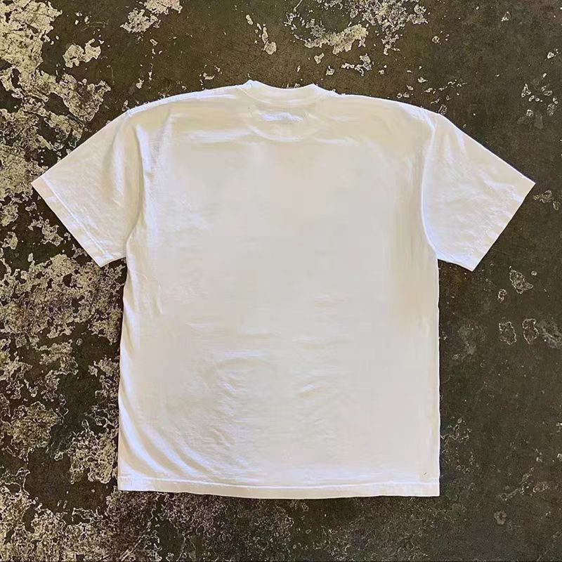Japanese Brand White casual retro puppy print t-shirt Size US M / EU 48-50 / 2 - 2 Thumbnail