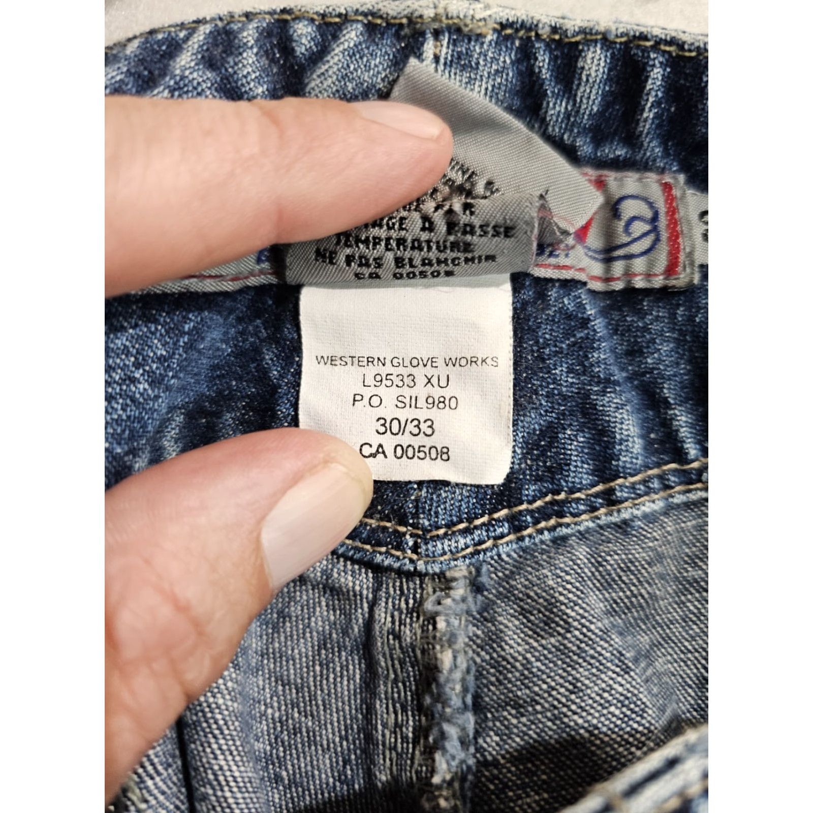 Silver Jeans Co. VINTAGE Silver Jeans Women's Jeans Blue Flare Bell Bottom 90s Faded Denim Size 30x33 Size 30" / US 8 / IT 44 - 7 Thumbnail