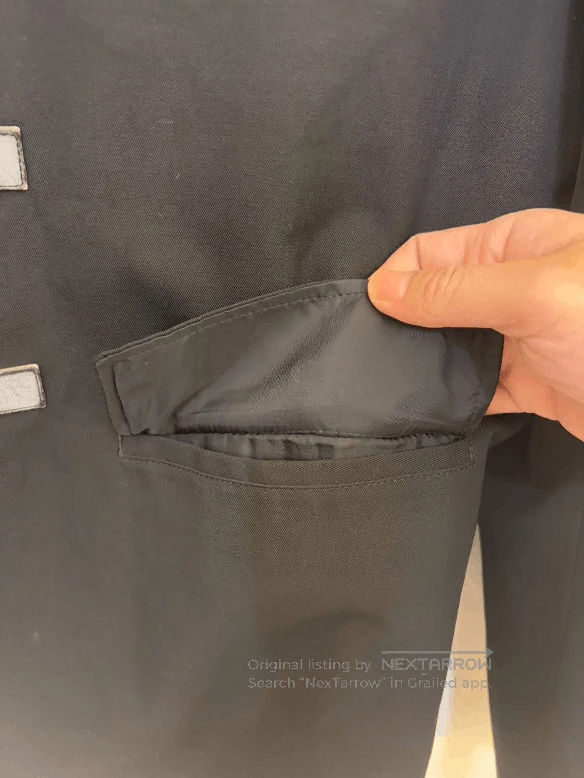 Yohji Yamamoto Yohji Yamamoto Pour Homme 91SS Leather Belt Jacket. Size US M / EU 48-50 / 2 - 7 Thumbnail