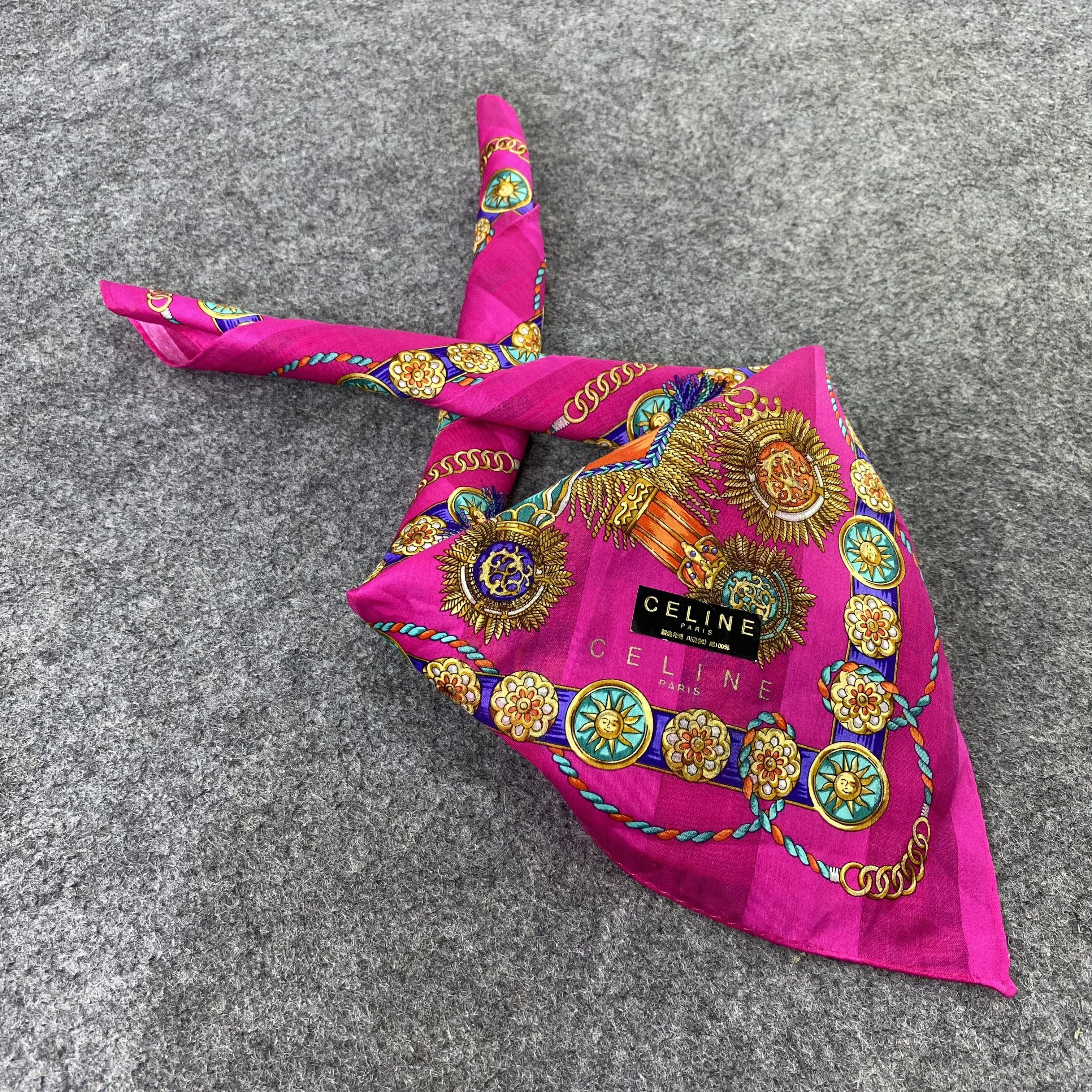 Celine Handkerchief / Bandana / Neckerchief / Headscarf-B658