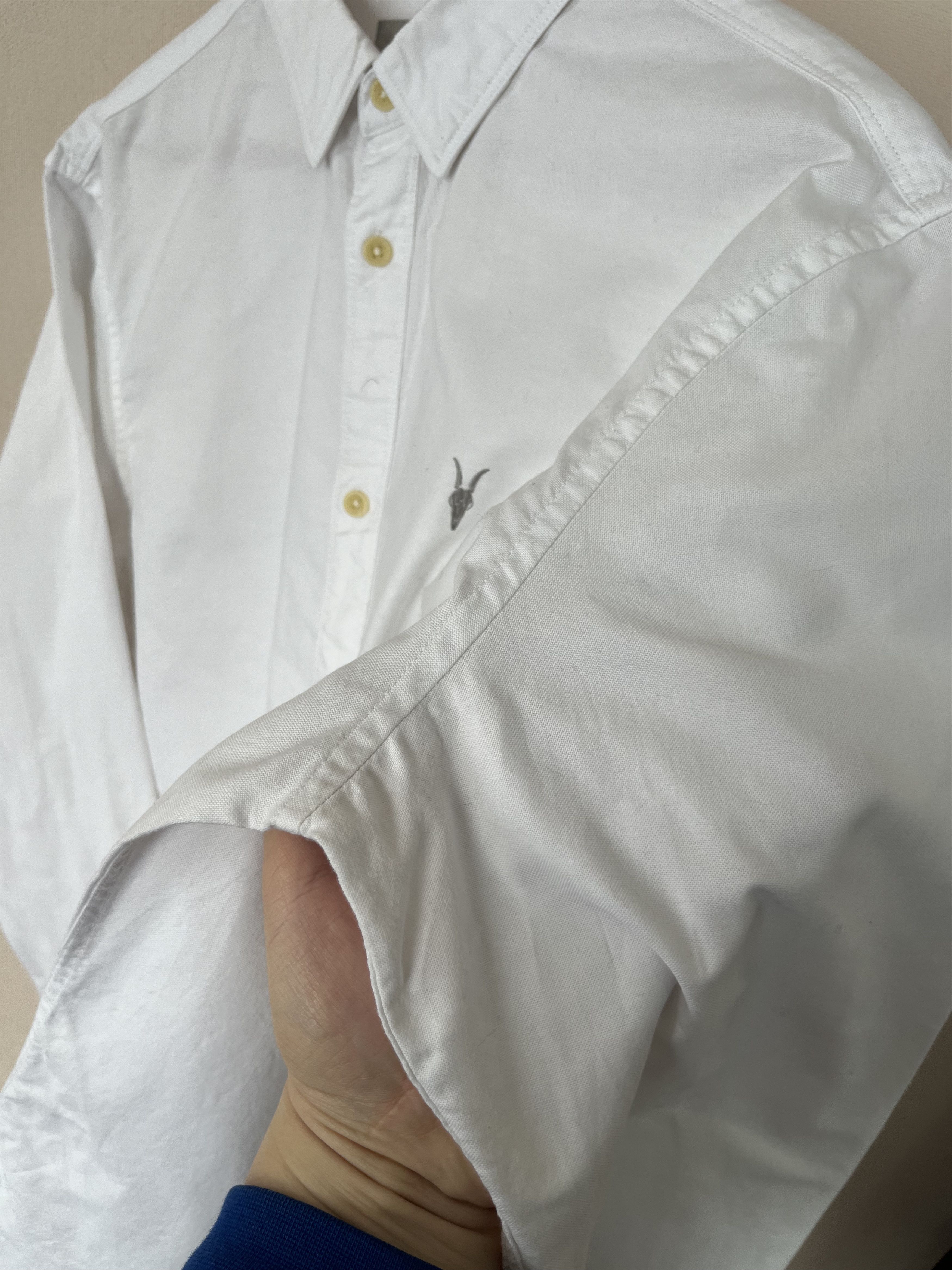 Allsaints ALLSAINTS AZUR LS WHITE SHIRT BUTTON LONGSLEEVE Size US L / EU 52-54 / 3 - 6 Thumbnail