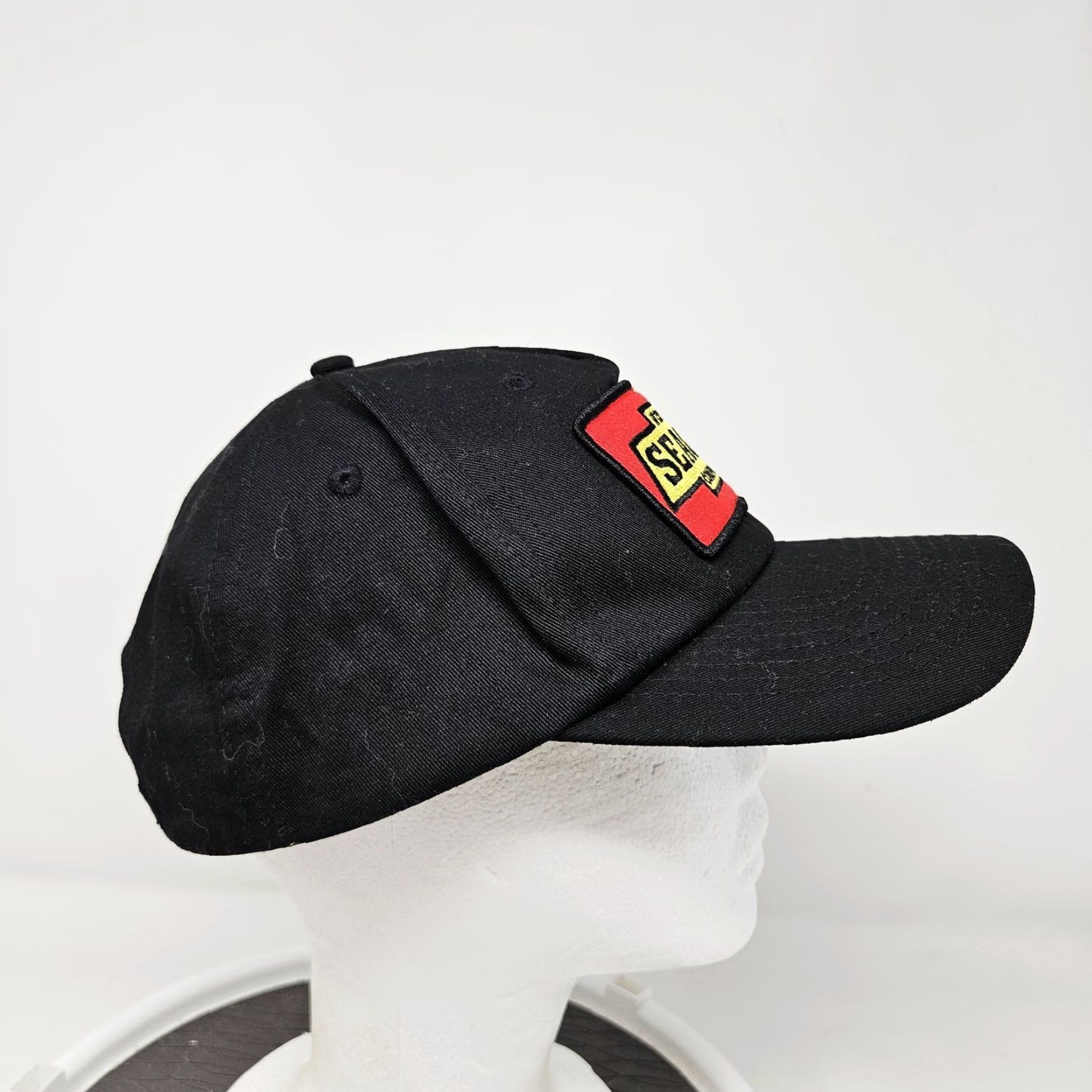 Vintage Seager Western Company Hat Cap Baseball Snap Back One Size Black Mens Patch Size ONE SIZE - 3 Thumbnail
