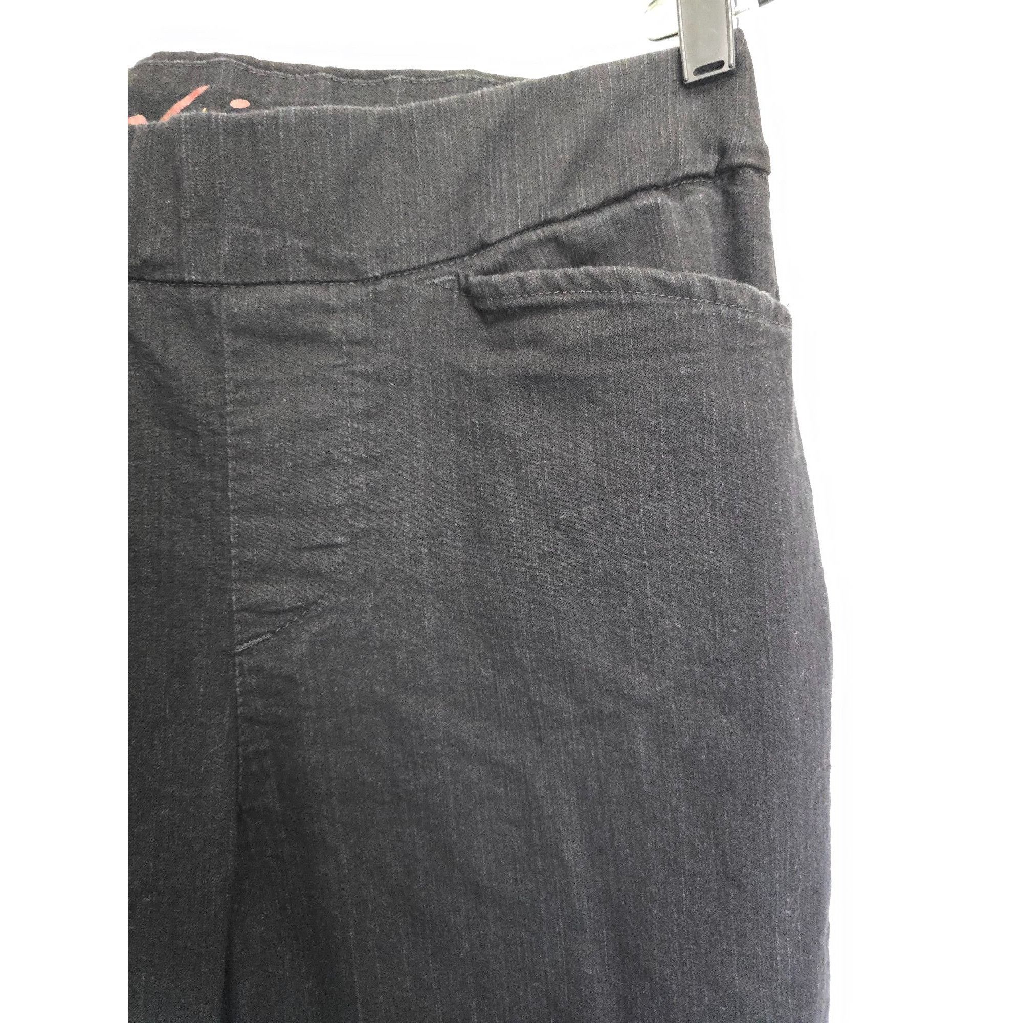 Other Chic Classic Collection Women's Black Jeans Size 8 Average Size 30" / US 8 / IT 44 - 2 Thumbnail
