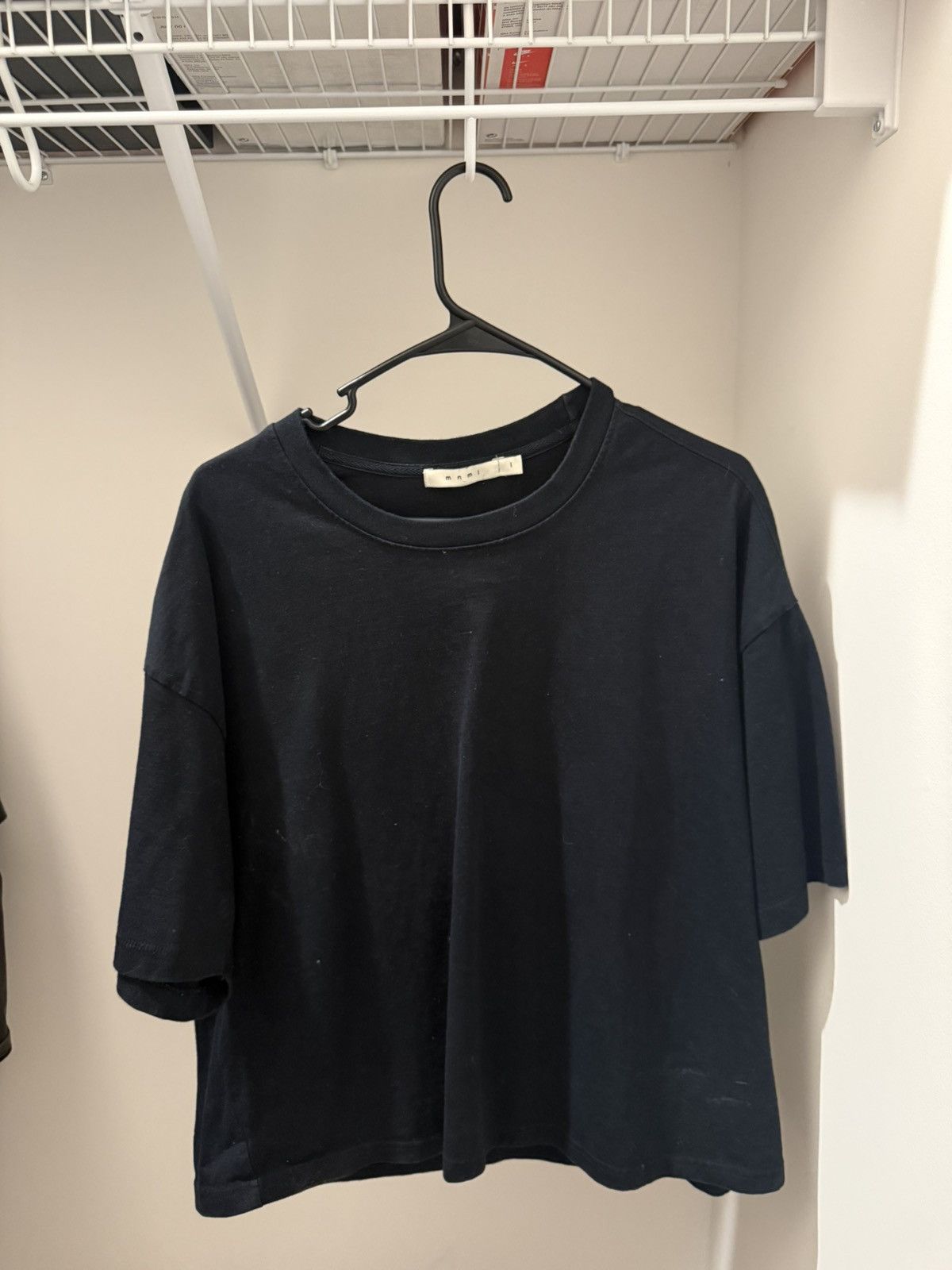 MNML Black Cropped MNML Tee Size US L / EU 52-54 / 3 - 1 Thumbnail