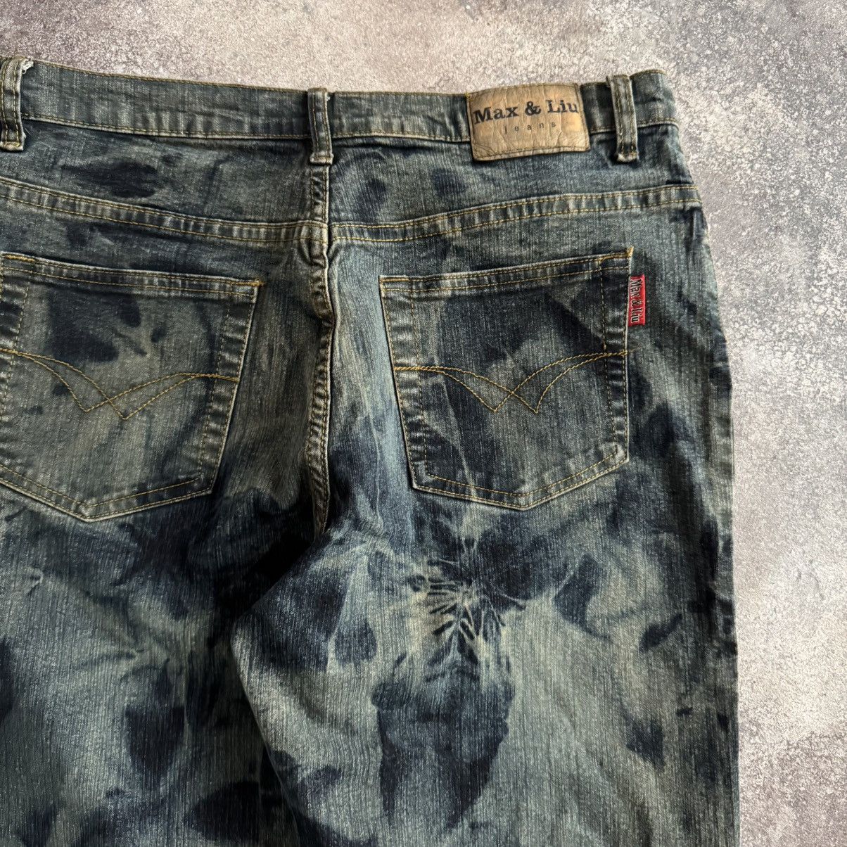 If Six Was Nine × Japanese Brand Amazing Vintage Avant-Garde Washed Jeans Size US 31 - 11 Thumbnail