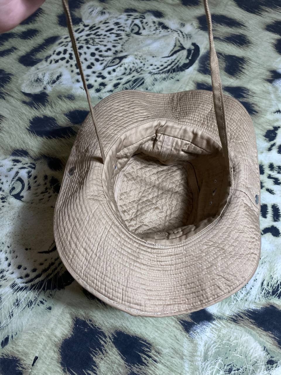 Vintage Army Bucket Hat Size ONE SIZE - 6 Thumbnail