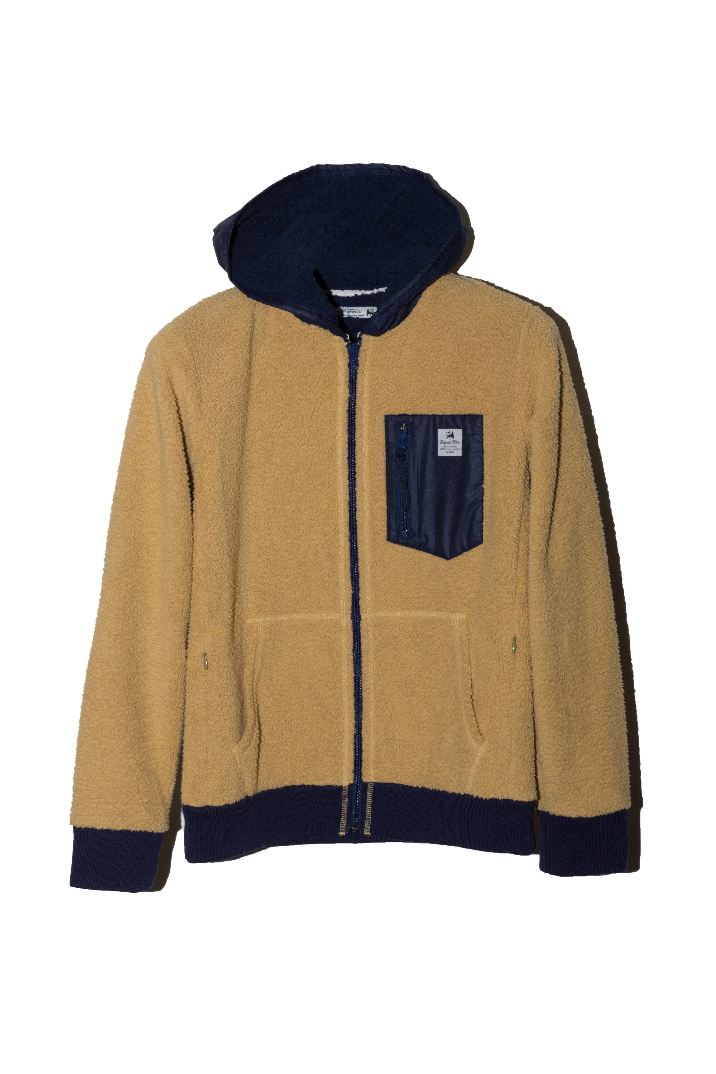 Sasquatchfabrix GOLD SHERPA ZIP POCKET HOODIE Size US S / EU 44-46 / 1 - 1 Thumbnail