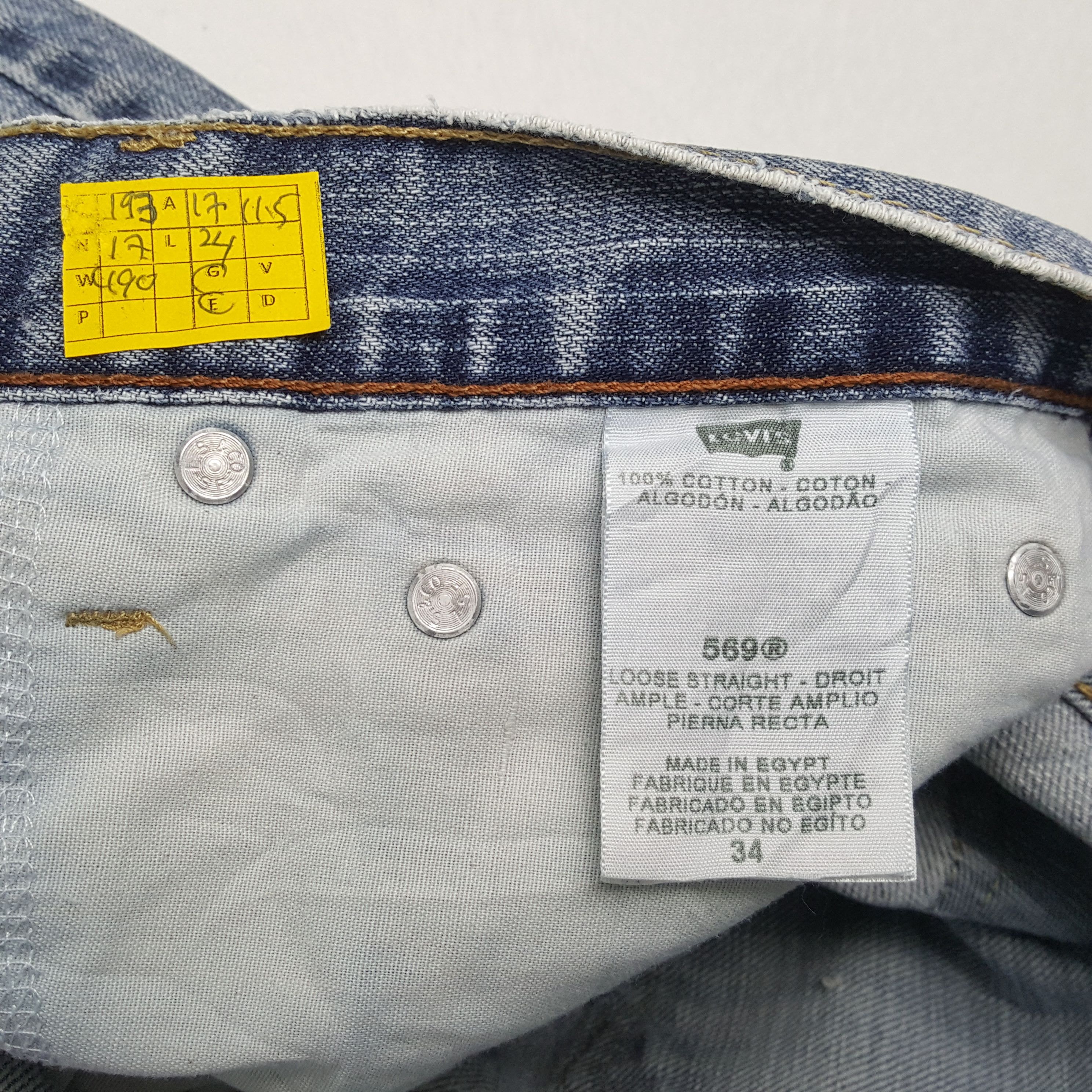 Levi's × Vintage Vintage LEVI'S American Style Distressed Shorts Jeans Size US 34 / EU 50 - 10 Thumbnail