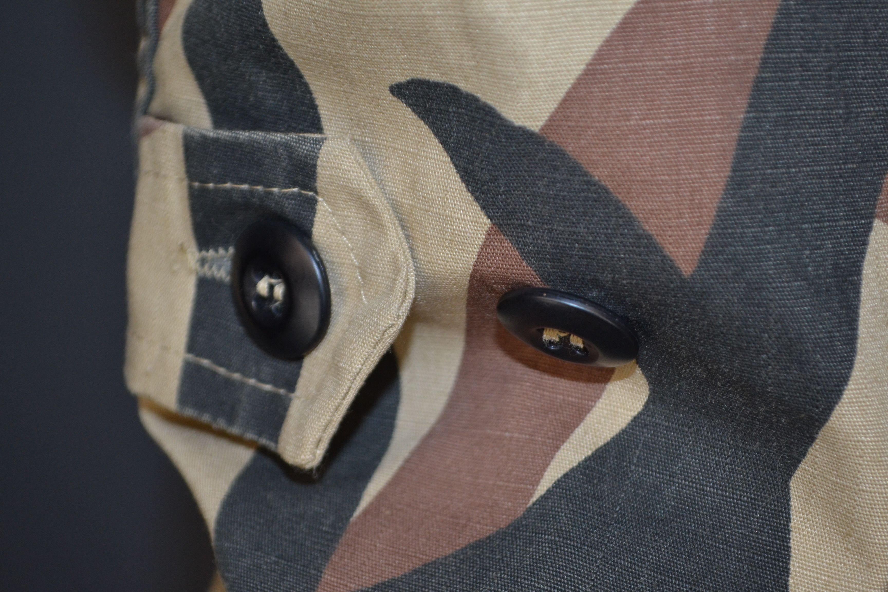 Vintage 90s Brigade Quartermasters ASAT Tribal Camo BDU Jacket L Size US L / EU 52-54 / 3 - 9 Thumbnail