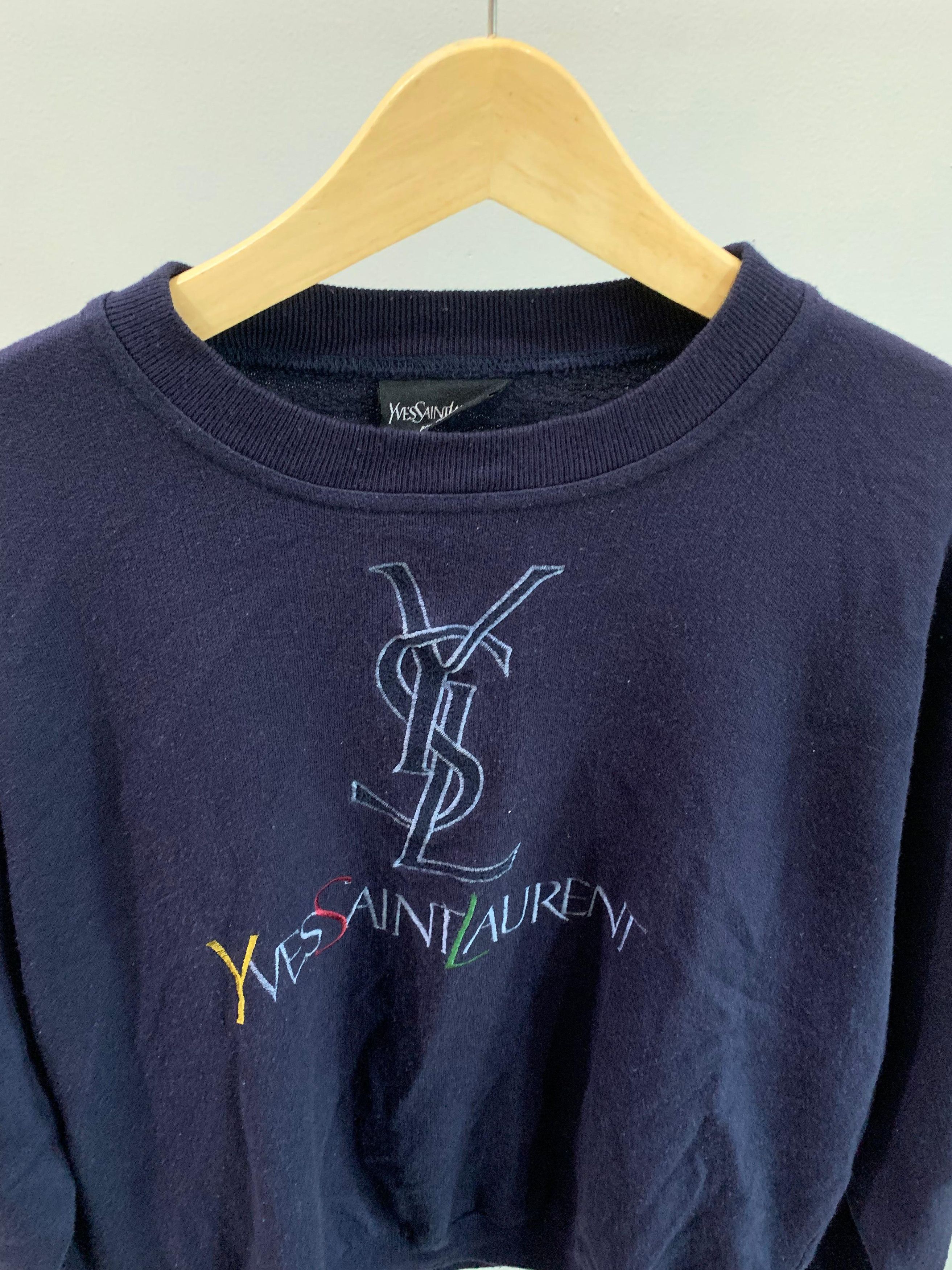 Yves Saint Laurent Yves saint laurent swetshirt Size US M / EU 48-50 / 2 - 2 Thumbnail