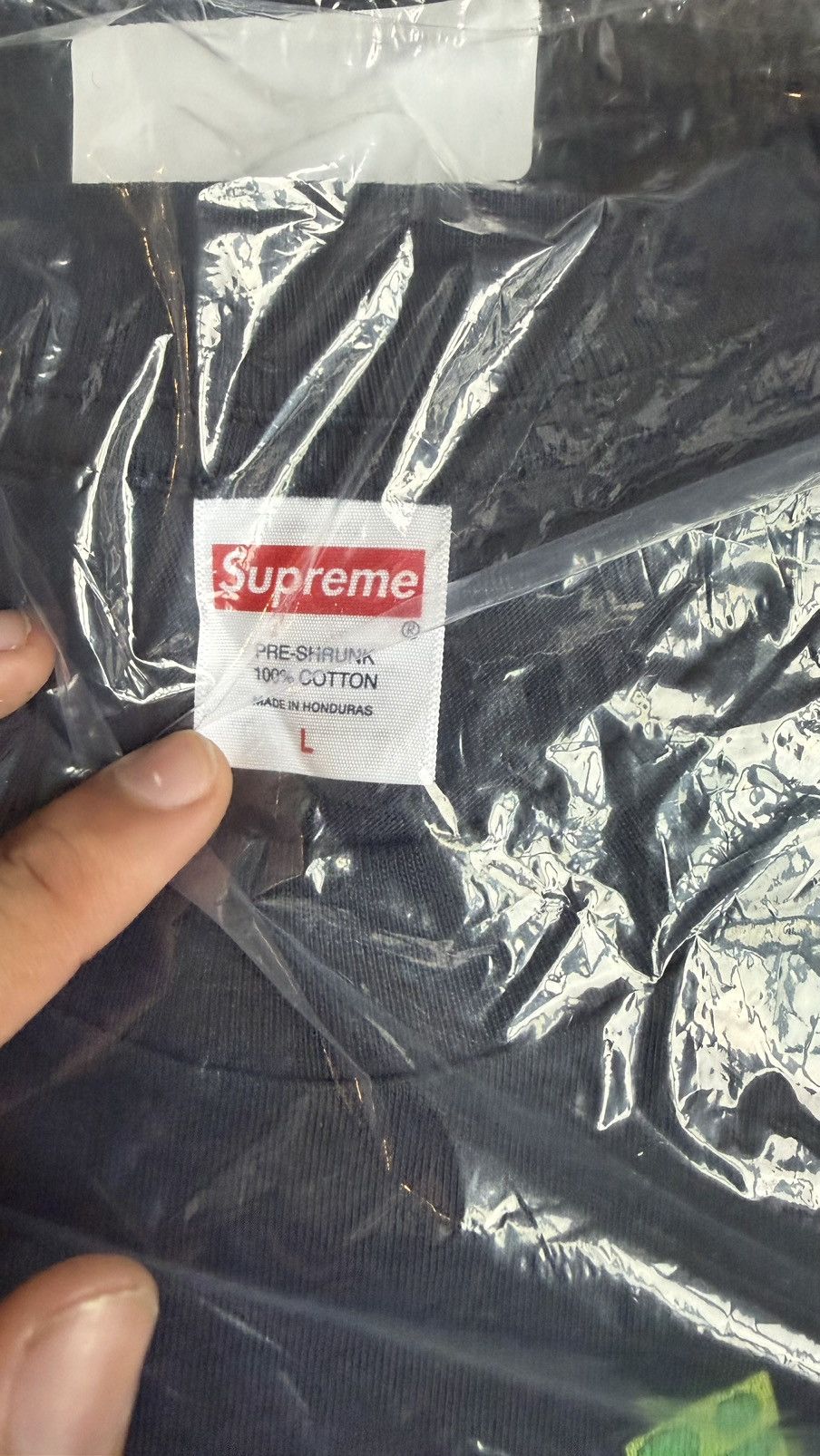 Supreme Supreme All dogs go to heaven tee (L) (NAVY) Size US L / EU 52-54 / 3 - 4 Thumbnail