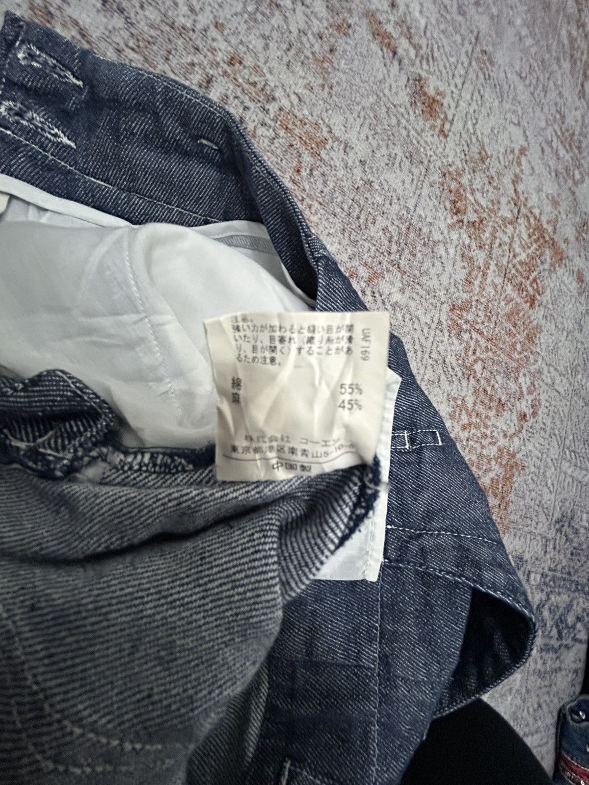 Japanese Brand × Yohji Yamamoto Coen Japan Baggy Jeans Left Side Zipper yohji style Size US 29 - 12 Thumbnail