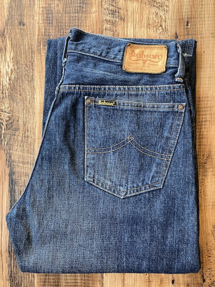 Japanese Brand BOBSON R510 W31 x L34 90's reissue Selvedge Jeans Size US 31 - 3 Thumbnail
