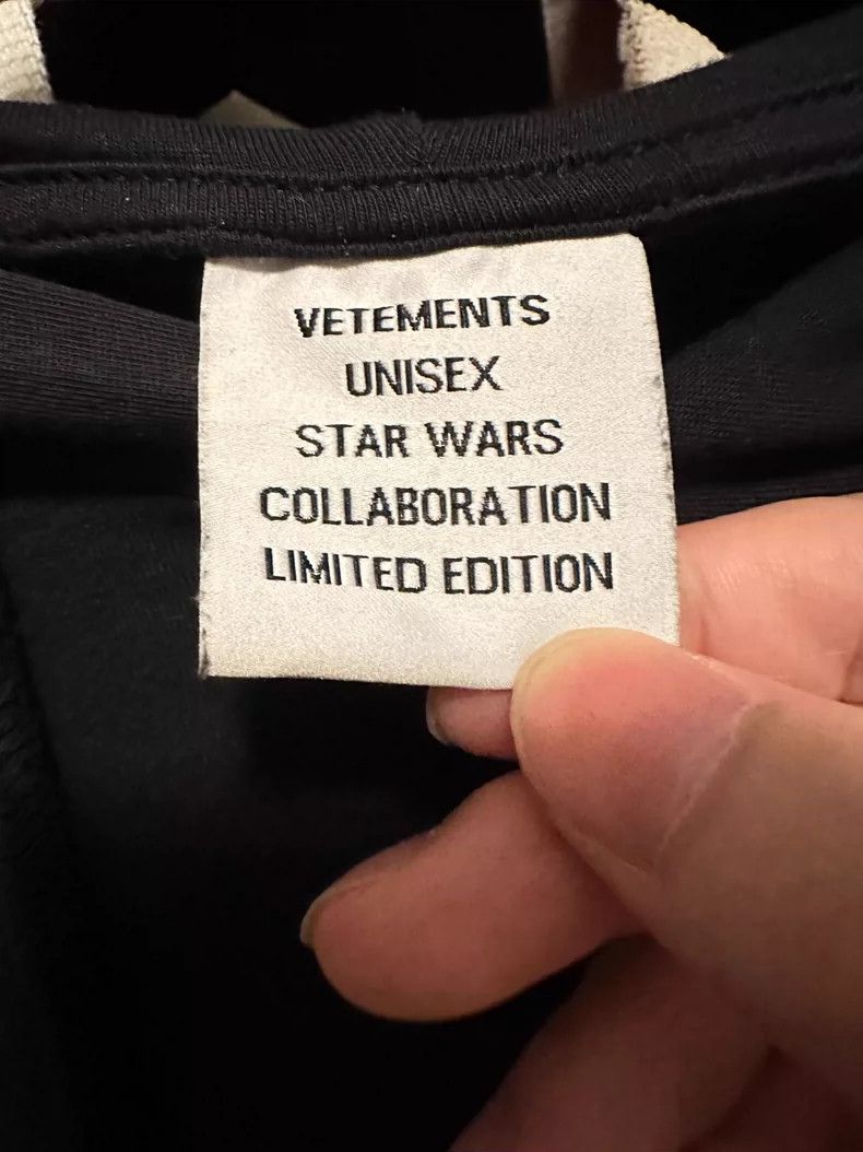 Vetements Vetements Starwar Series Limited Edition Thin Long Sleeve Size US S / EU 44-46 / 1 - 4 Thumbnail