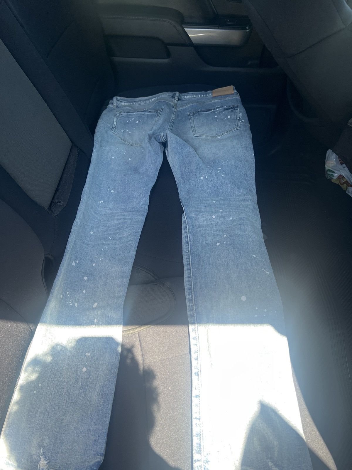 Purple Brand P001 Low Rise Skinny Jeans Size US 34 / EU 50 - 2 Thumbnail