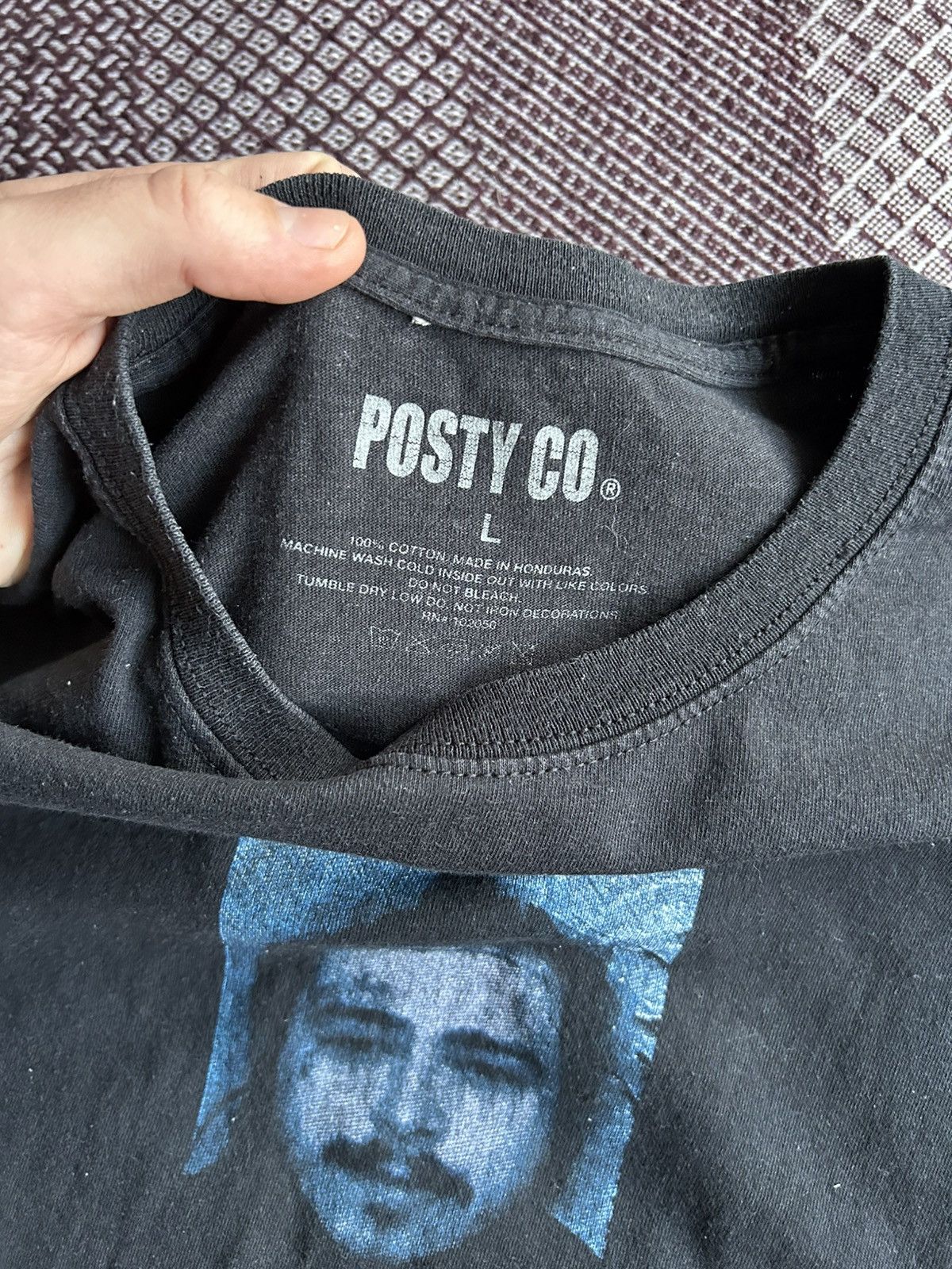 POST&CO Vintage Post Malone Merch Tour T-shirt Streetwear Size Large Size US L / EU 52-54 / 3 - 10 Thumbnail