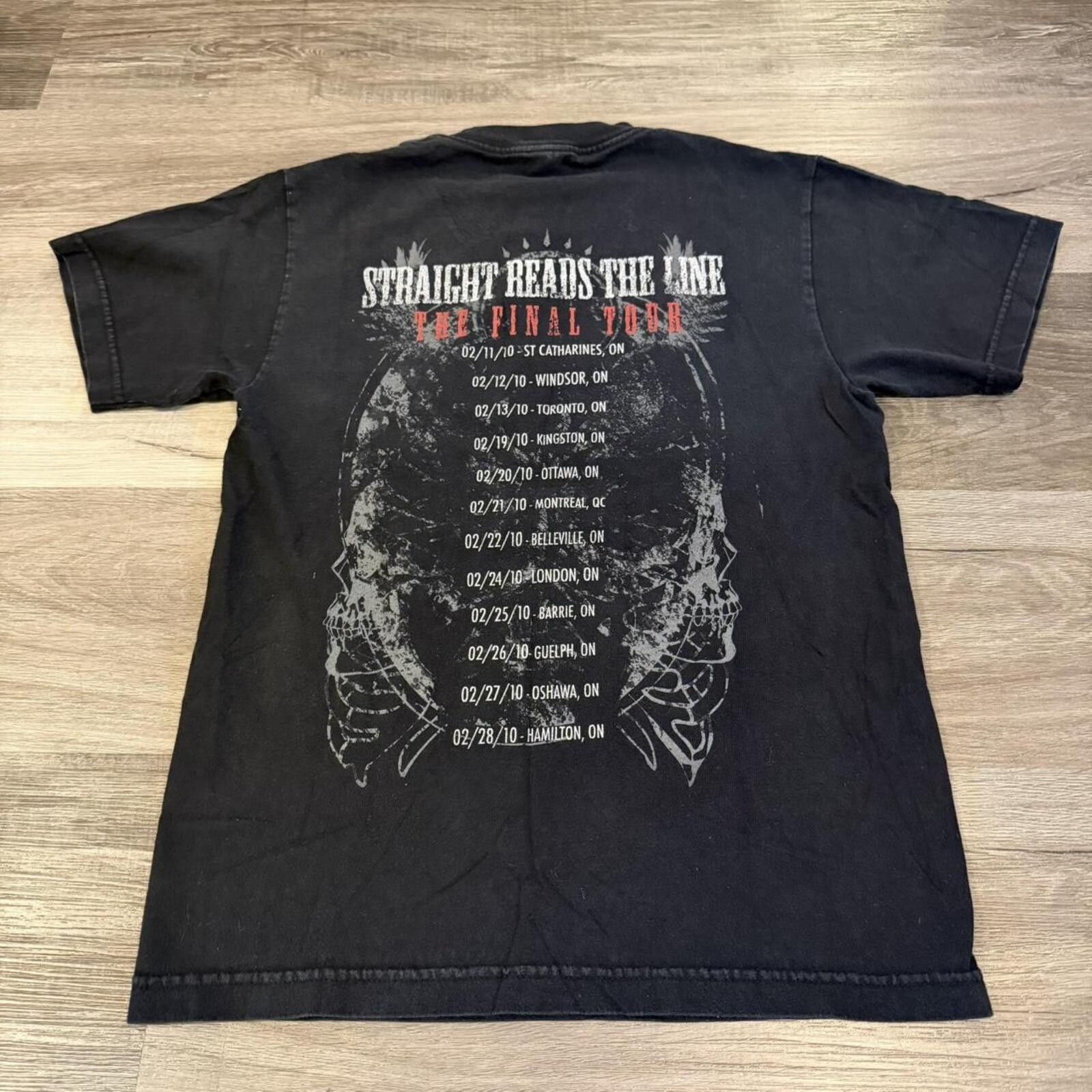 Other vintage straight reads the line last show t shirt 2010 S Size US S / EU 44-46 / 1 - 6 Thumbnail