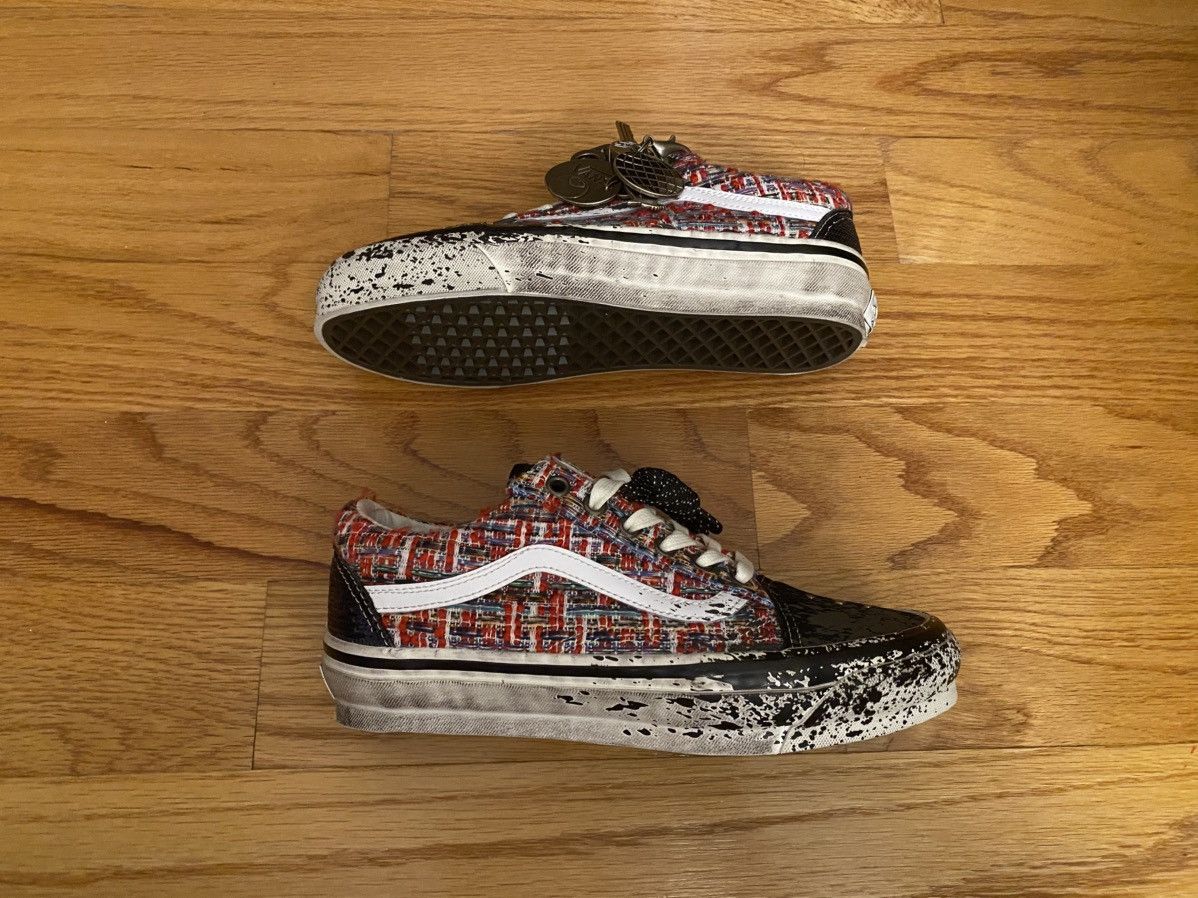 Vans Vans Old Skool Premium Charms Red Black VN000D9VBOS Size 6 Size US 6 / EU 39 - 1 Thumbnail