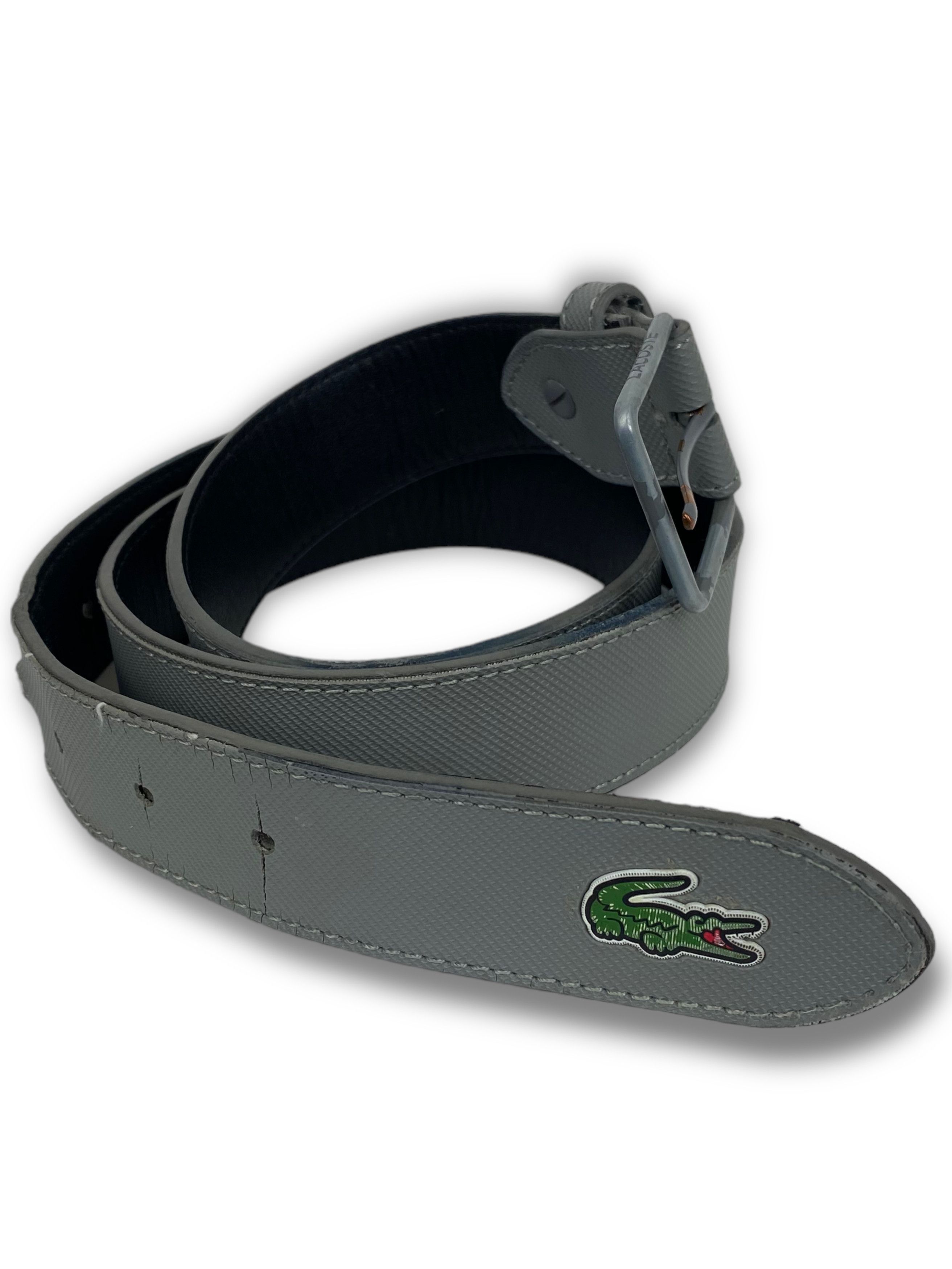 Lacoste Vintage LACOSTE Grey Belt M512 Size ONE SIZE - 1 Thumbnail
