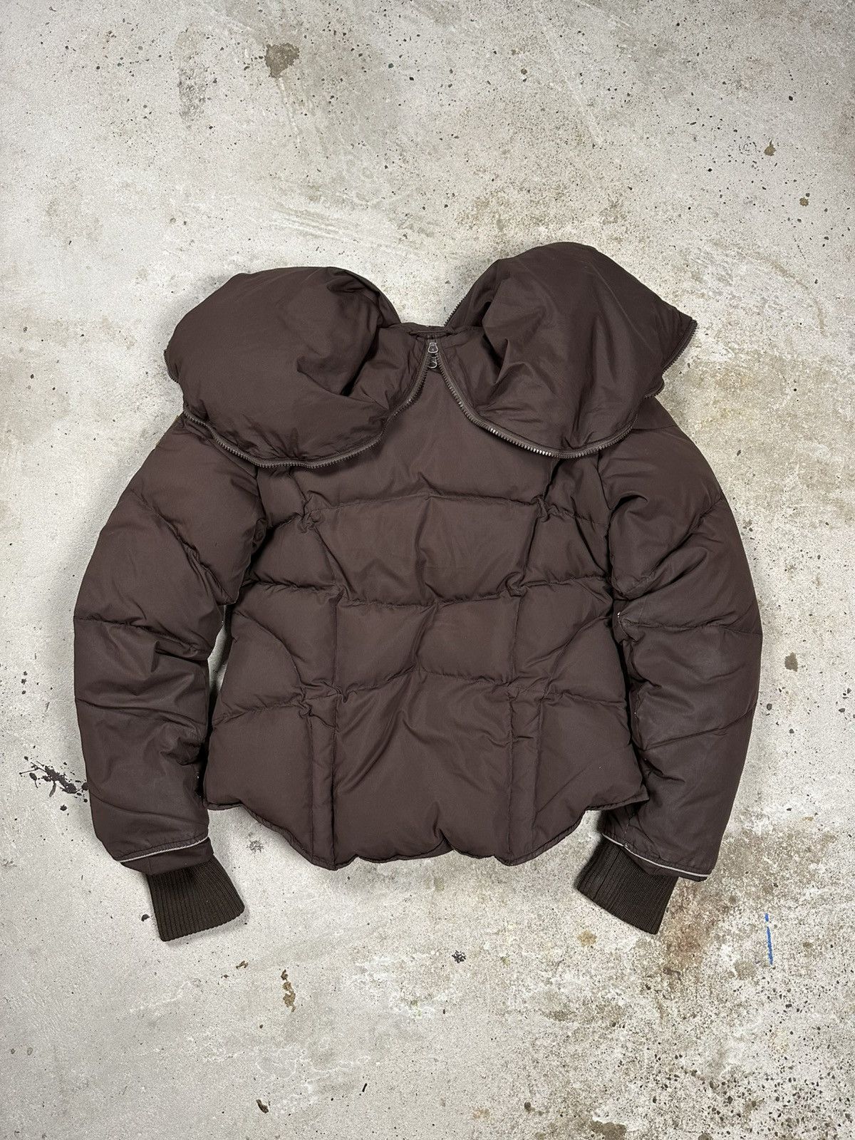 If Six Was Nine × Japanese Brand × Le Grande Bleu (L.G.B.) Vintage Y2K N2B Down Puffer Bomber Jacket Size US S / EU 44-46 / 1 - 2 Thumbnail
