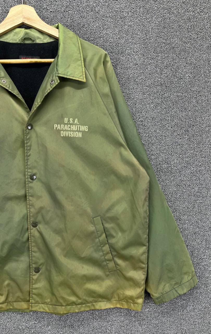 Vintage Vintage Redskins U.S.A Parachuting Division Trashed Jacket Size US L / EU 52-54 / 3 - 4 Thumbnail