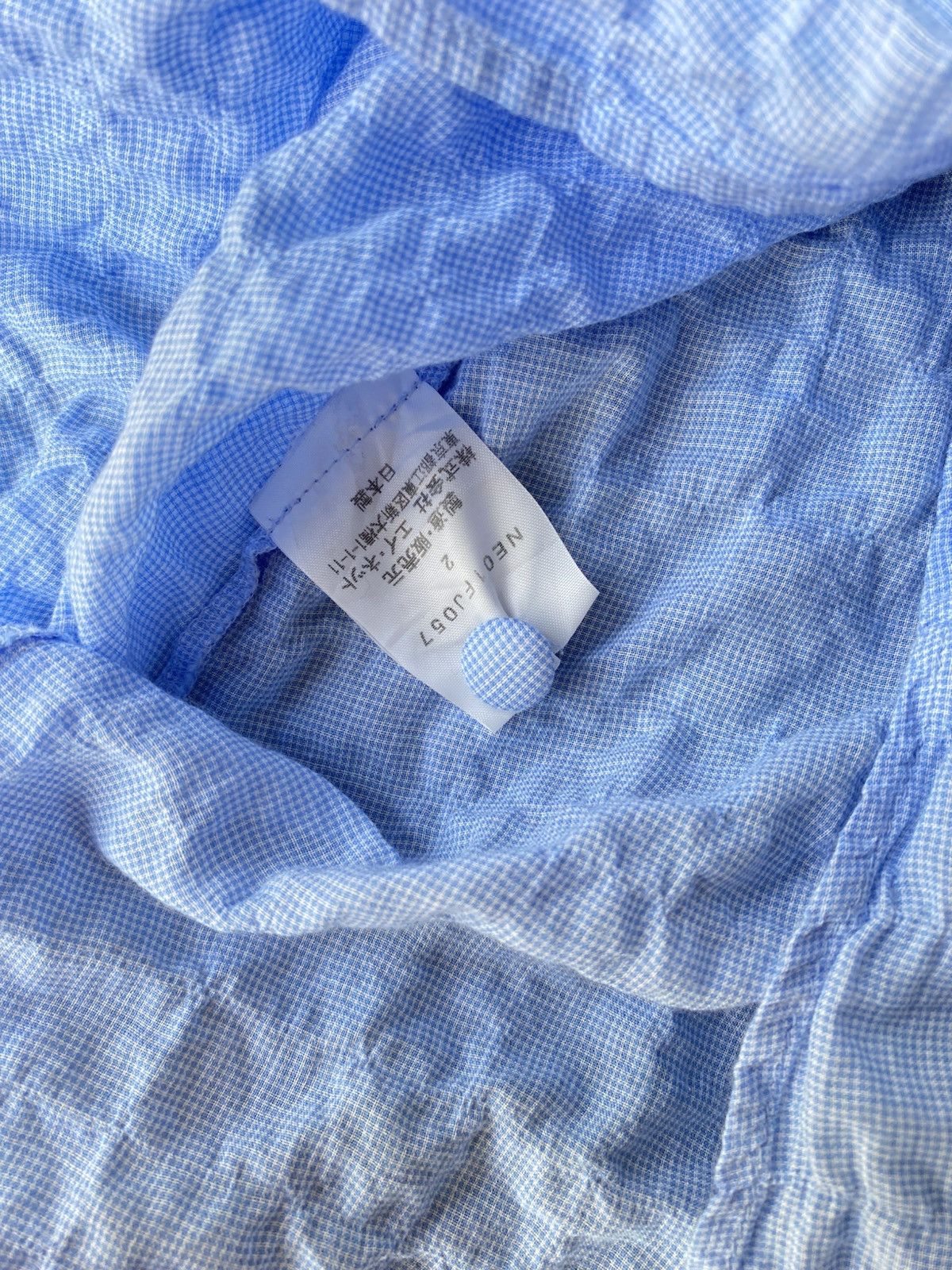 Ne-Net Né-net Sky Blue Lace-Trimmed Blouse Size S / US 4 / IT 40 - 8 Thumbnail
