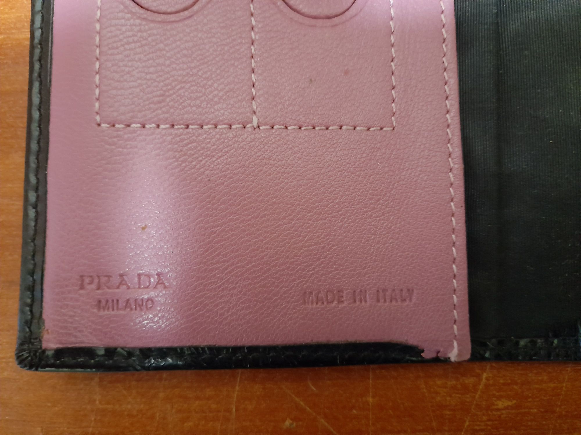 Prada Prada Vintage Pink Wallet Size ONE SIZE - 5 Thumbnail