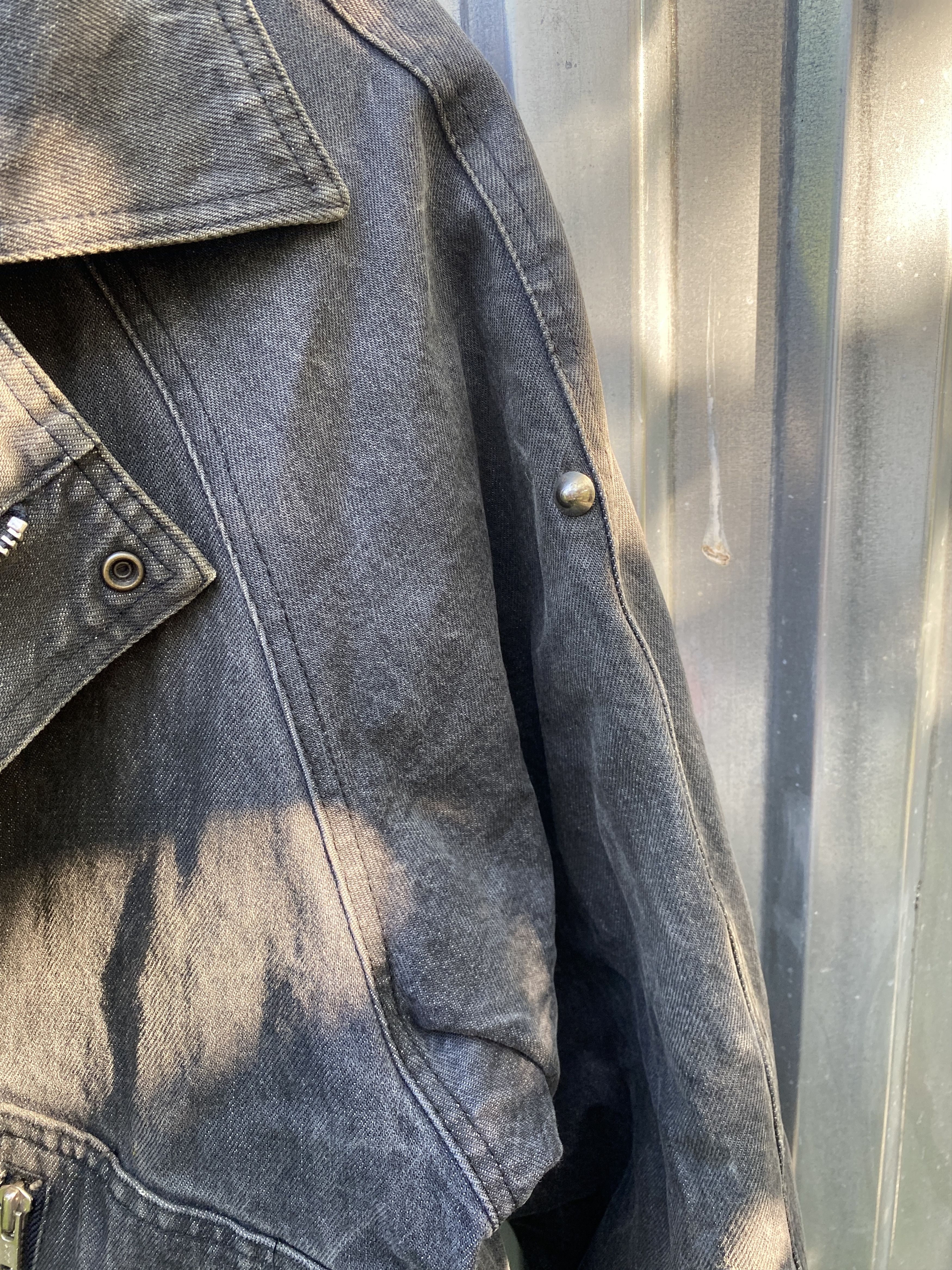 Levi's 💋VINTAGE RICK OWENS VIBE! LEVIS CARGO WASHED ZIPPER JACKET Size US M / EU 48-50 / 2 - 6 Thumbnail