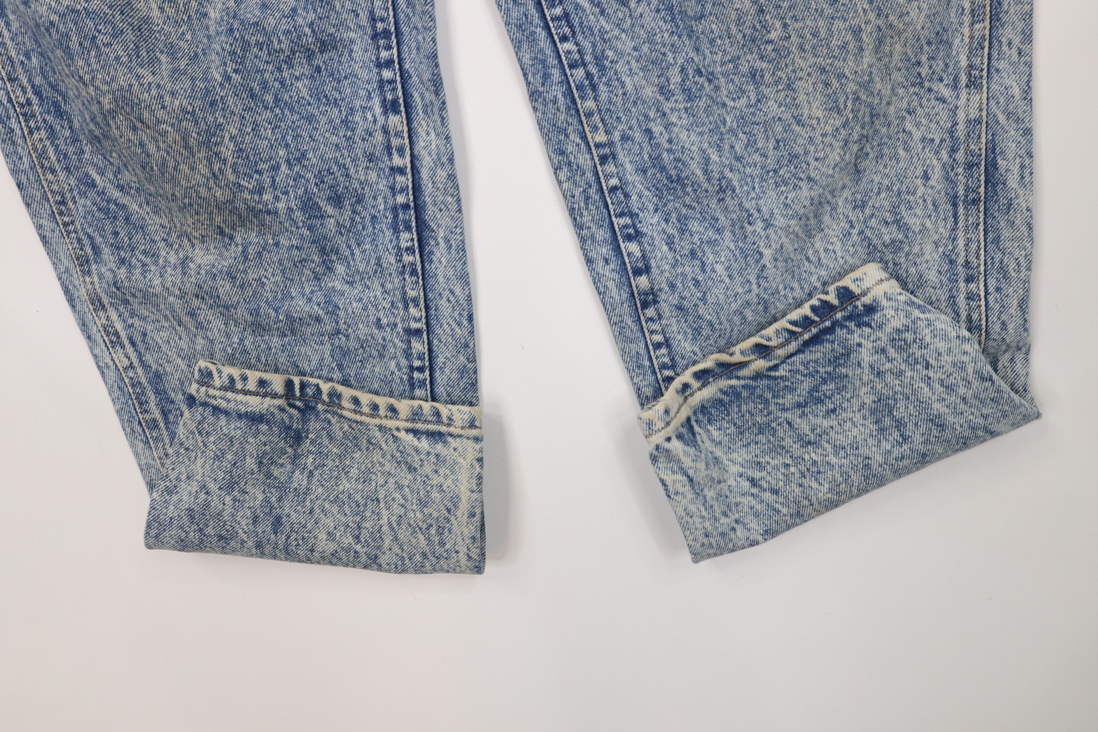 Lee Vintage 80s 90s Lee Skyriders Wash Tapered Leg Jeans USA Size 32" / US 10 / IT 46 - 5 Thumbnail