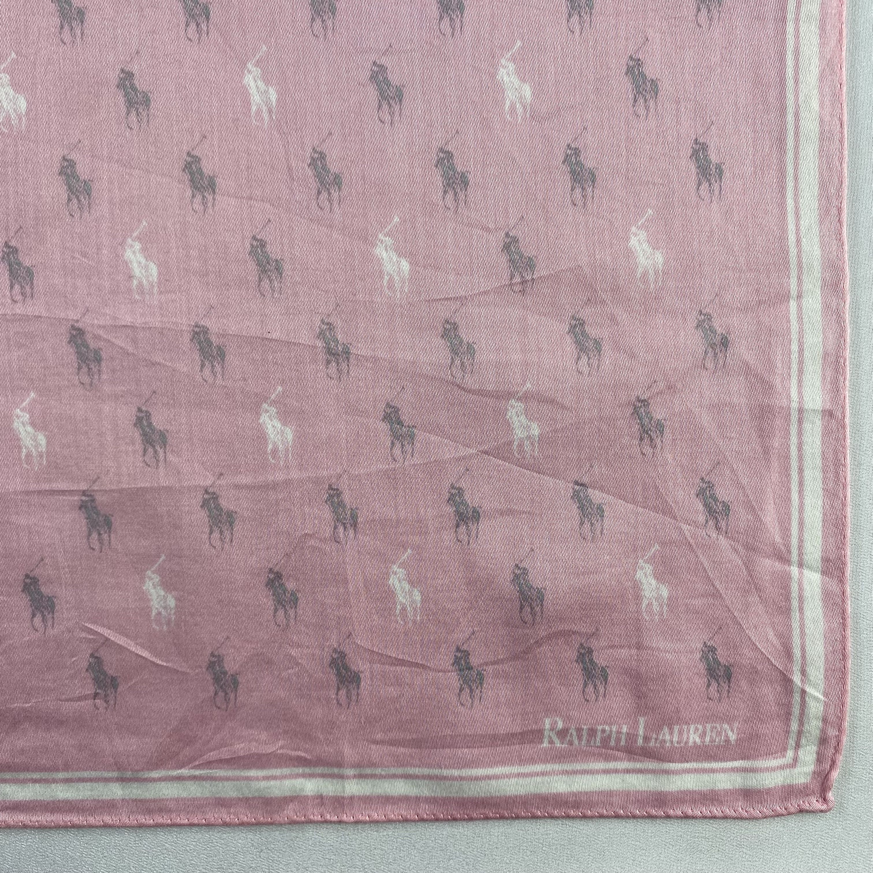 Ralph Lauren × Vintage Ralph Lauren Handkerchief / Neckerchief / Bandana-P1932 Size ONE SIZE - 3 Thumbnail