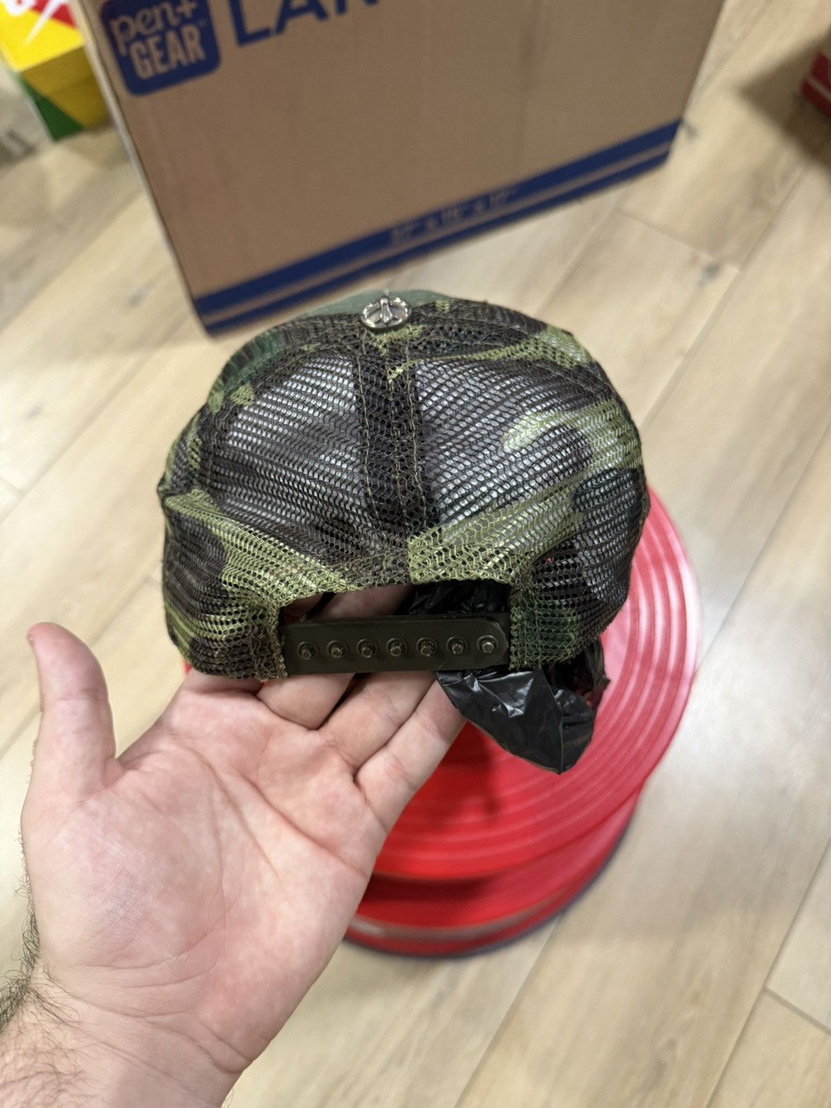Chrome Hearts Chrome hearts vintage triple cross camo patch hat Size ONE SIZE - 5 Thumbnail