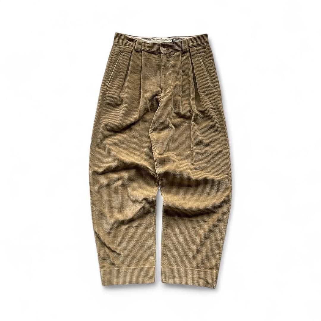 Giorgio Armani FINAL DROP‼️Archive Giorgio Armani Corduroy Wide Baggy Pants Size US 32 / EU 48 - 1 Thumbnail