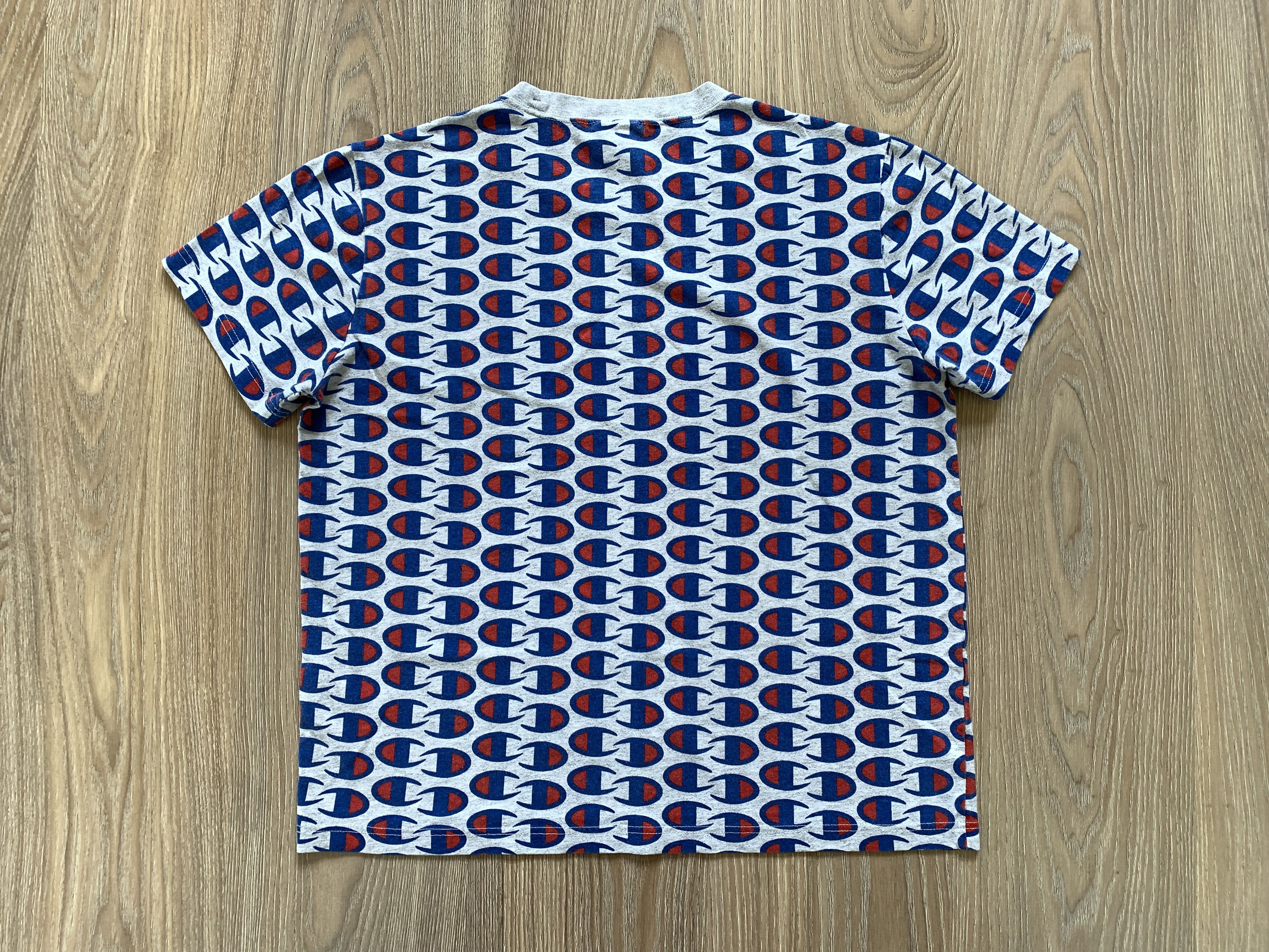 Champion × Vintage Champion Vintage Monogram Logo Cotton T-Shirt Size US M / EU 48-50 / 2 - 3 Thumbnail