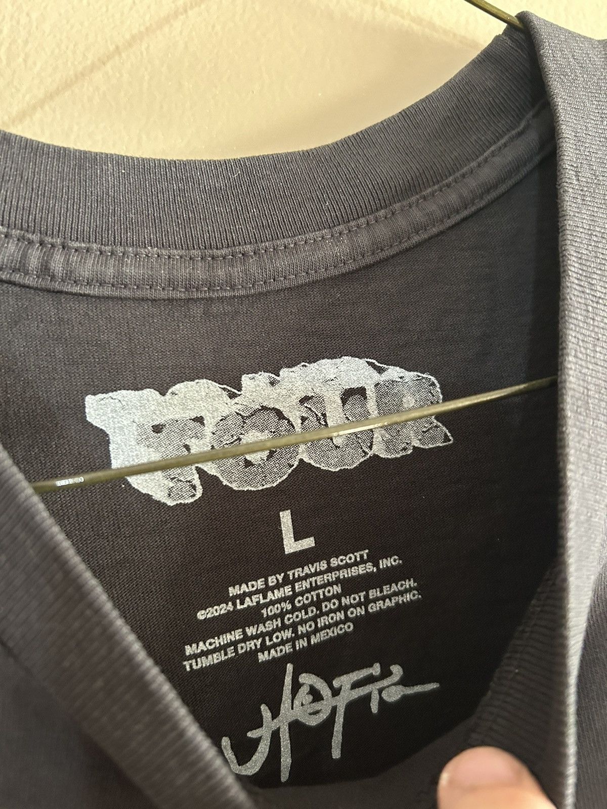 Band Tees × Travis Scott Travis Scott Utopia tour tee Size US L / EU 52-54 / 3 - 4 Thumbnail