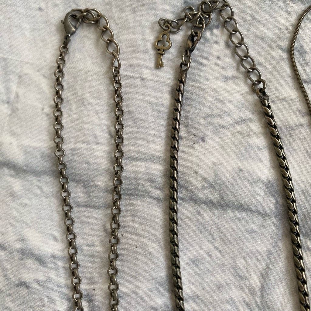 Other Necklace bundle with 9” chain drop w/single jewels and brace Size ONE SIZE - 6 Thumbnail
