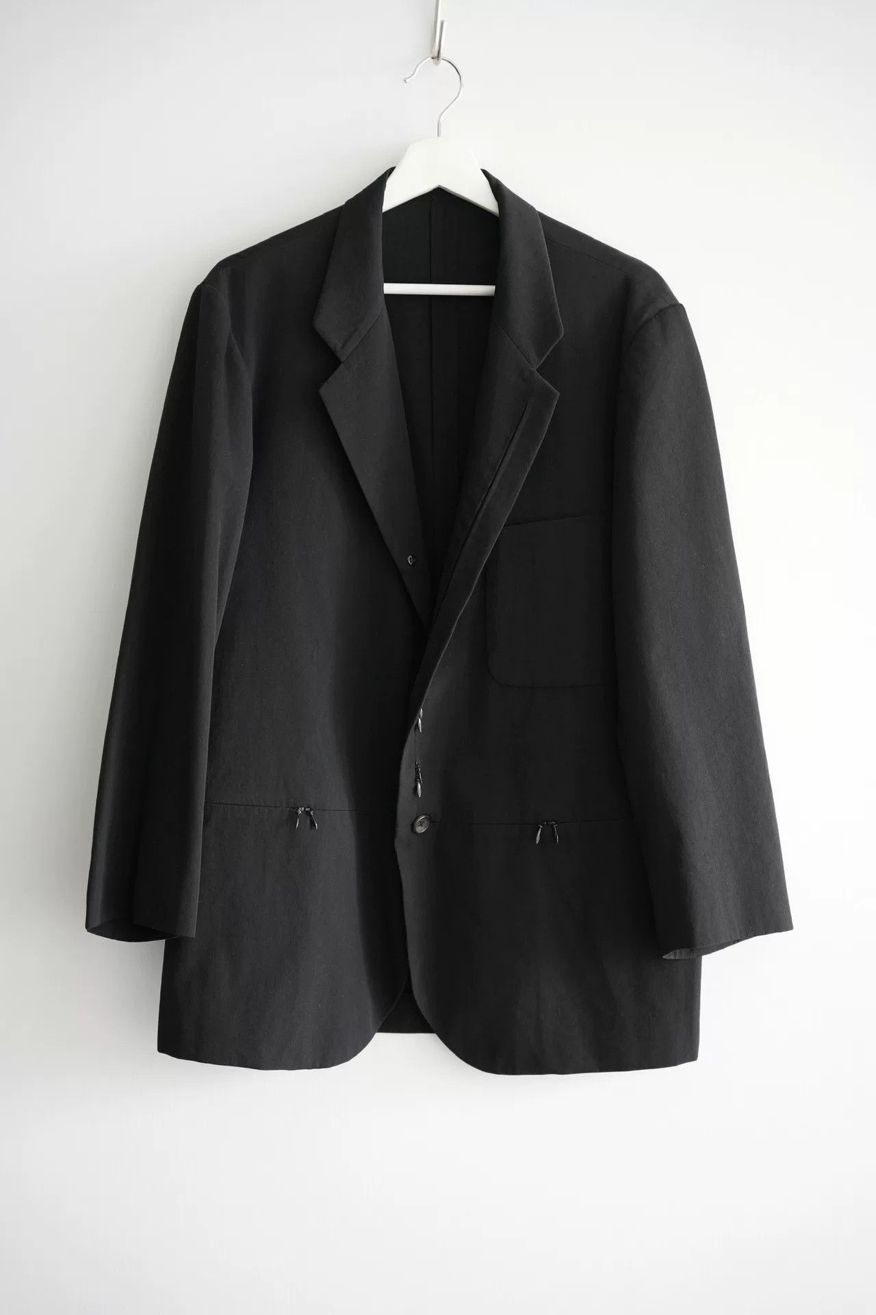 Yohji Yamamoto Yohji Yamamoto Water Drop Zip Blazer Size US M / EU 48-50 / 2 - 1 Thumbnail