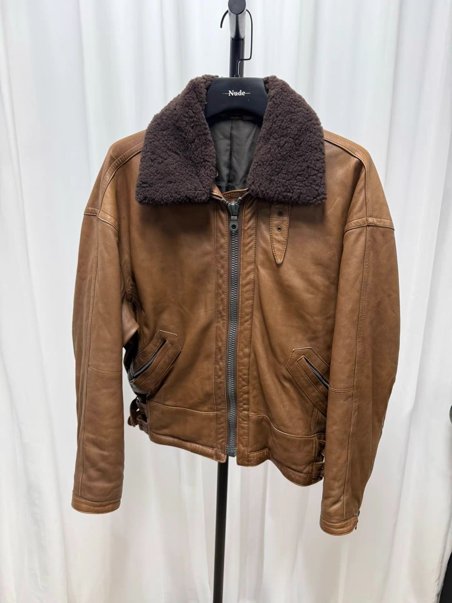 Issey Miyake Issey Miyake Men 80s Vintage Deer Leather Jacket K20 Size US L / EU 52-54 / 3 - 1 Thumbnail