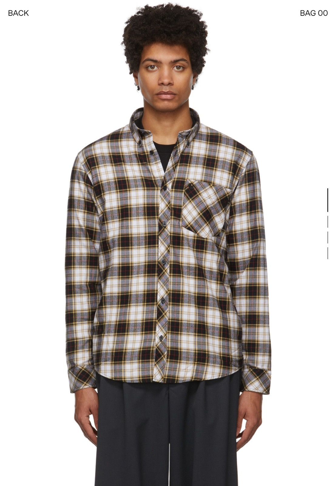 Carhartt × Carhartt Wip × Vintage Carhartt Work In Progress Black Irvin Check Flannel Shirt Size US L / EU 52-54 / 3 - 1 Thumbnail
