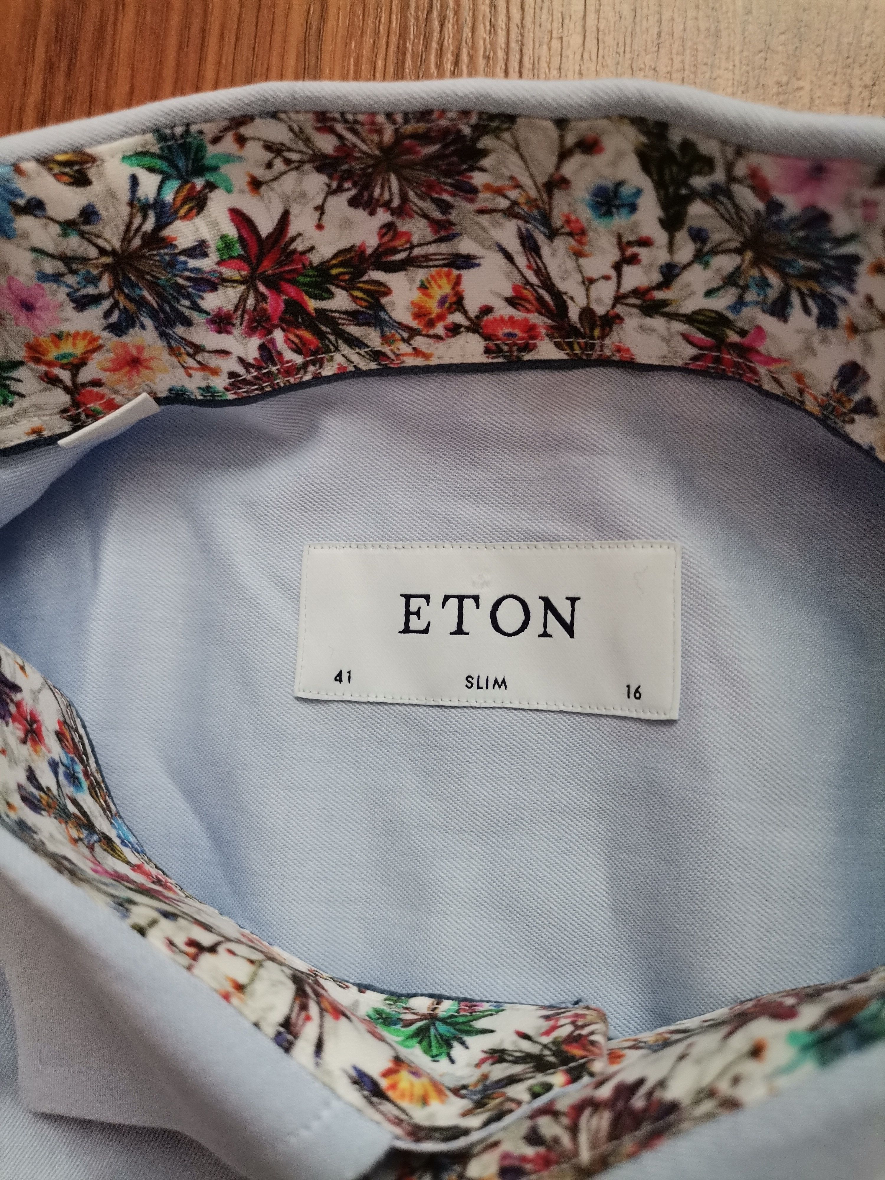 Eton Eton Floral Shirt Size US M / EU 48-50 / 2 - 2 Thumbnail
