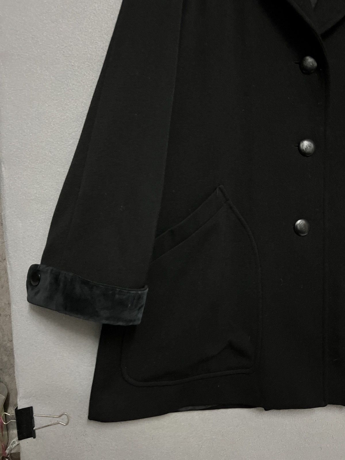Loewe 540. LOEWE Vintage Black Boxy Cut Jacket Size US L / EU 52-54 / 3 - 11 Thumbnail