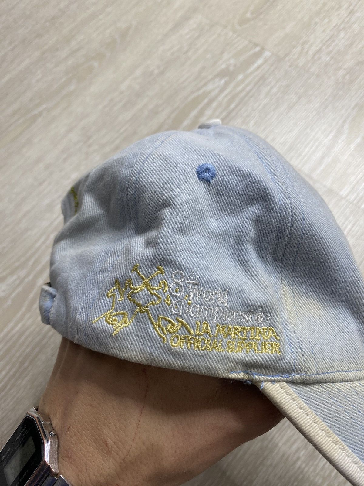 La Martina × Vintage Vintage La Martina Cap Big Logo Size ONE SIZE - 5 Thumbnail