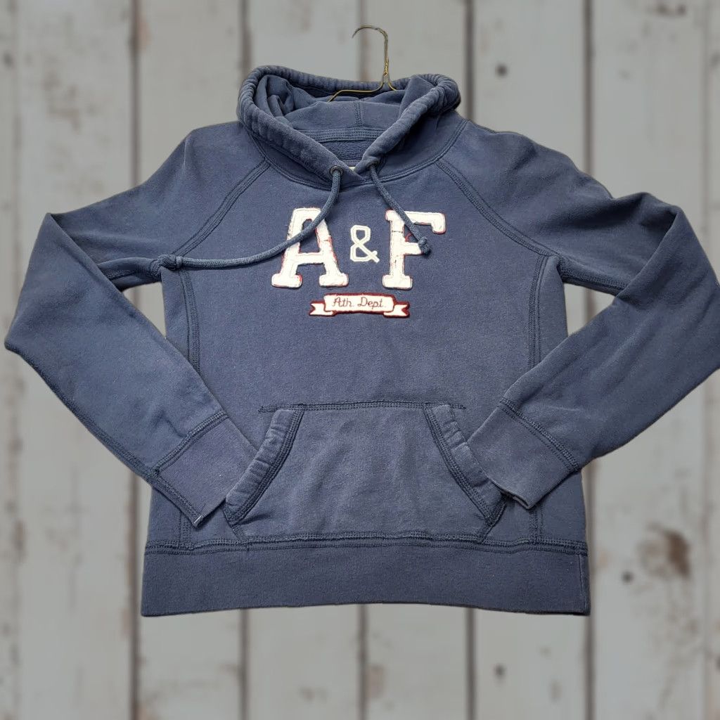 Abercrombie & Fitch Abercrombie & Fitch Hoodie Women’s M Embroidered Pockets Hood Y2k Logo 90s Size M / US 6-8 / IT 42-44 - 1 Thumbnail