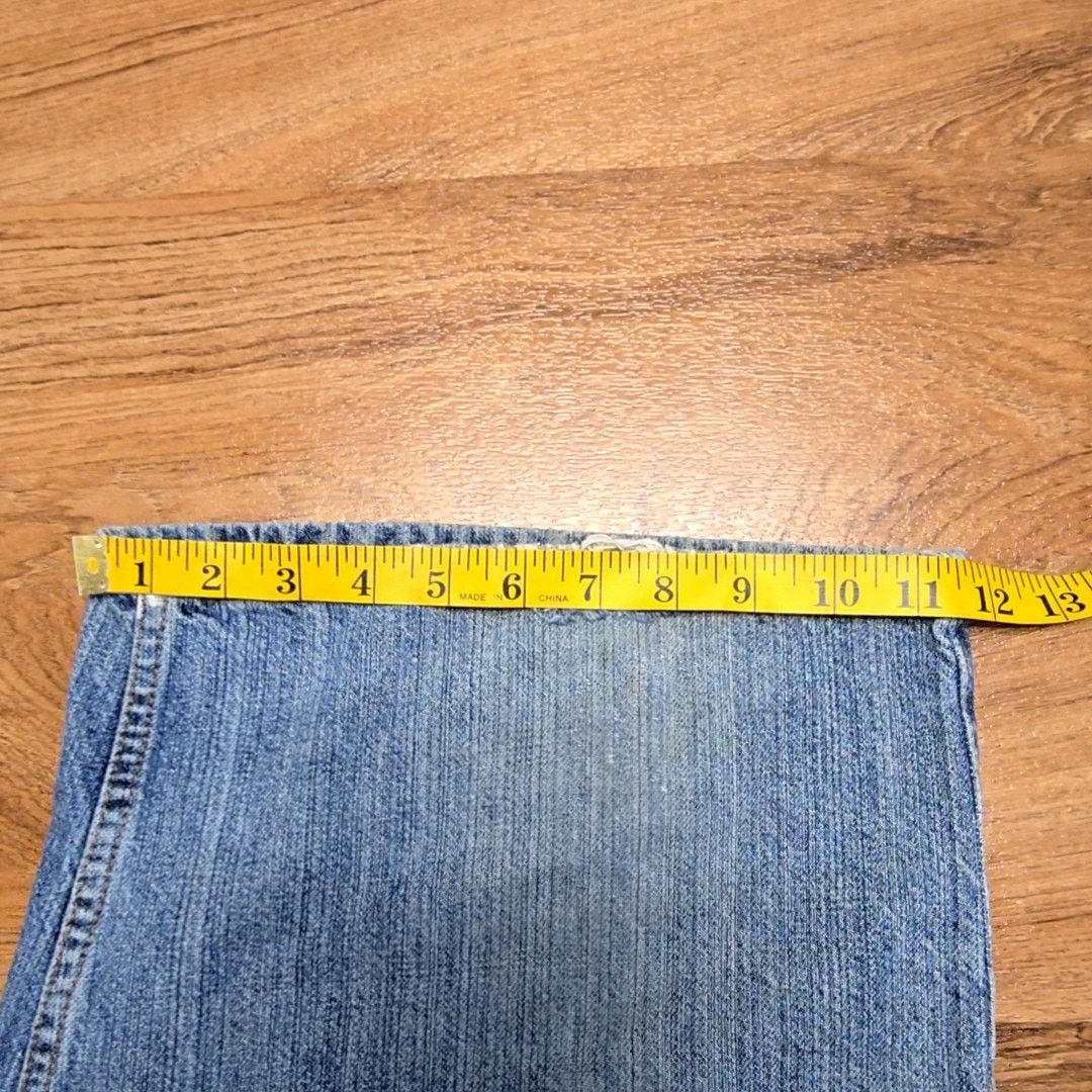 Levi's Vintage Levi's 550 Denim Shorts Blue Distressed 34 Size US 34 / EU 50 - 12 Thumbnail