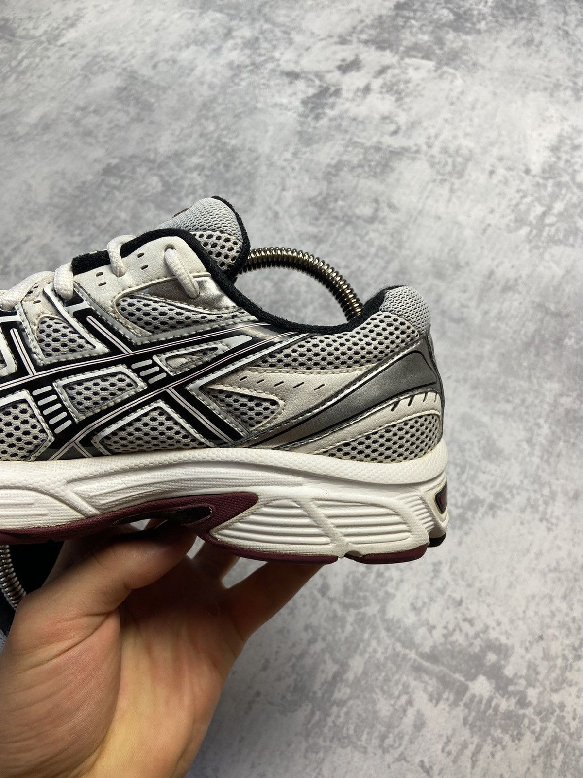 Asics × Vintage RARE ASICS Gel Blackhawk Ruby Y2K Running VINTAGE SNEAKERS Size US 7 / EU 40 - 13 Thumbnail