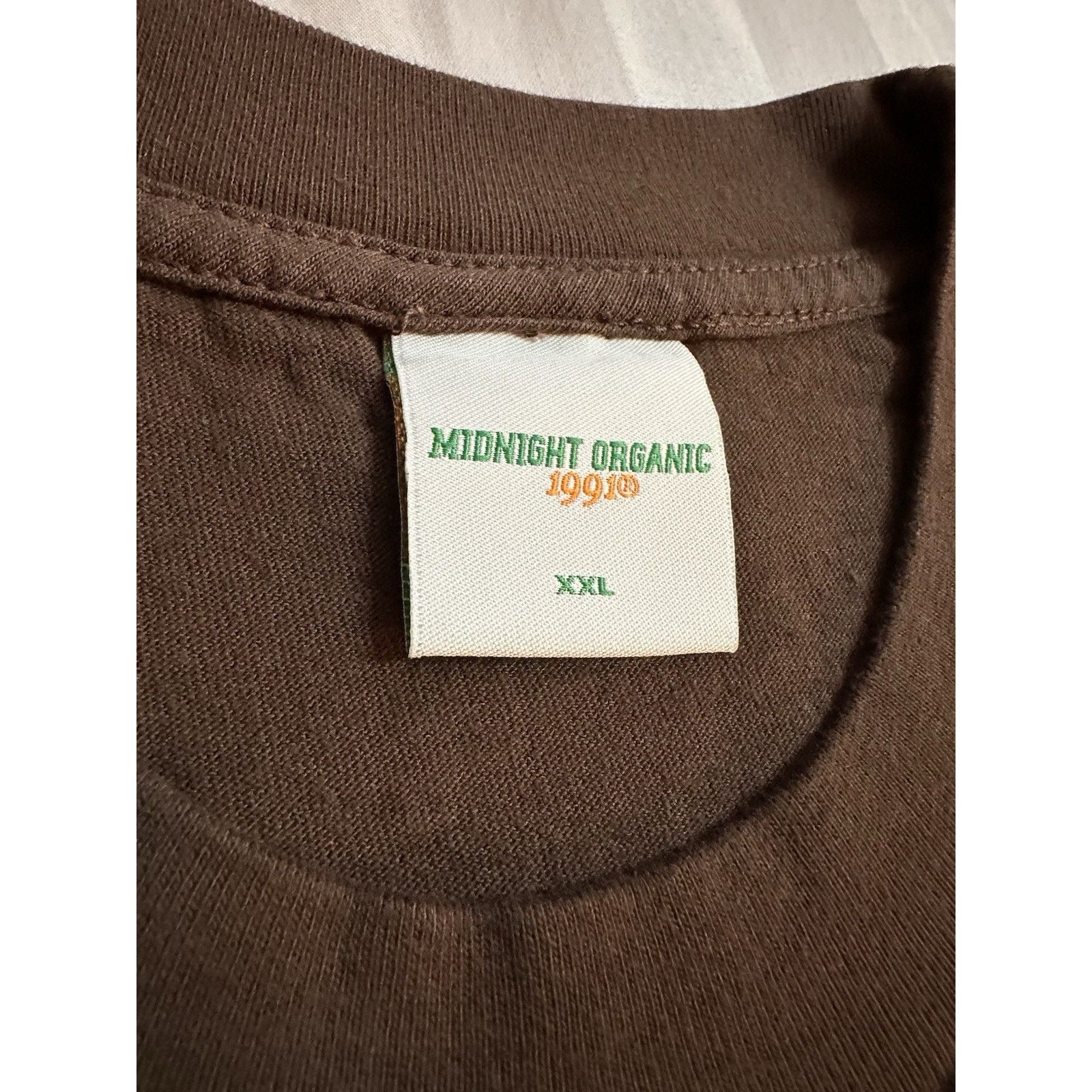Midnight Organic Larry June x Midnight Organic Park It T Shirt In Brown Size US XXL / EU 58 / 5 - 4 Thumbnail